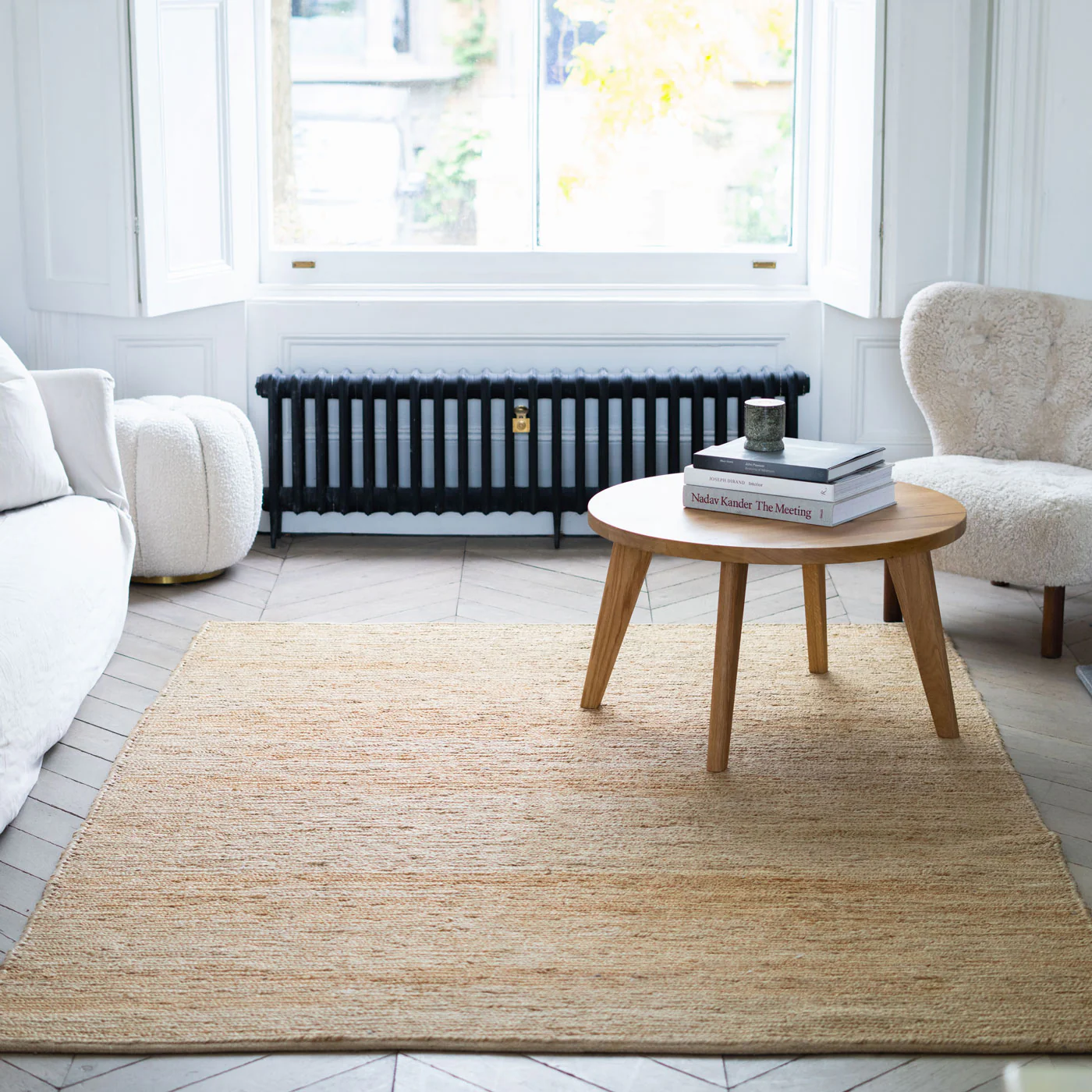 35cm Tapered Oak Table Legs - Image 4