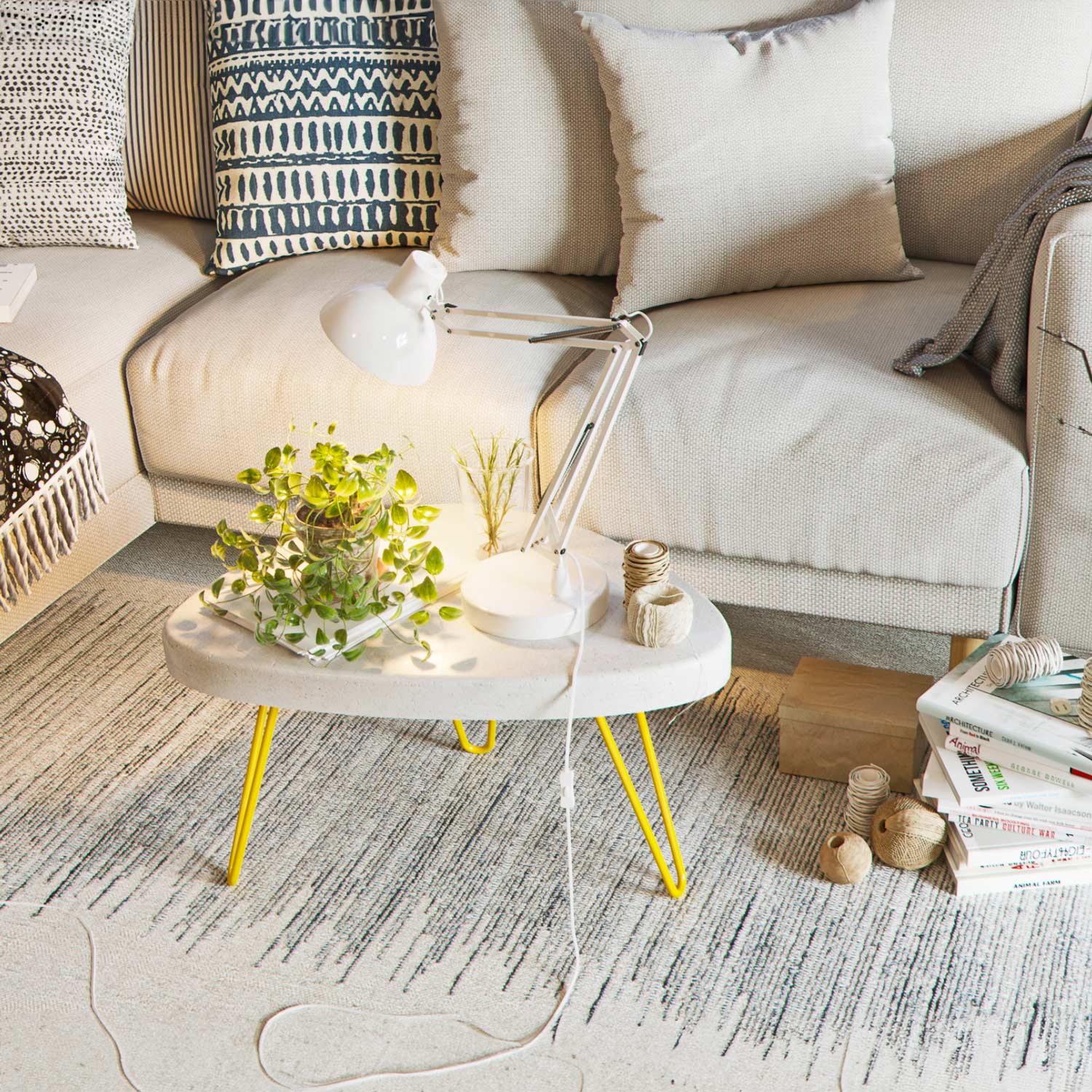 25cm Hairpin Legs - Low Coffee Table - Image 30