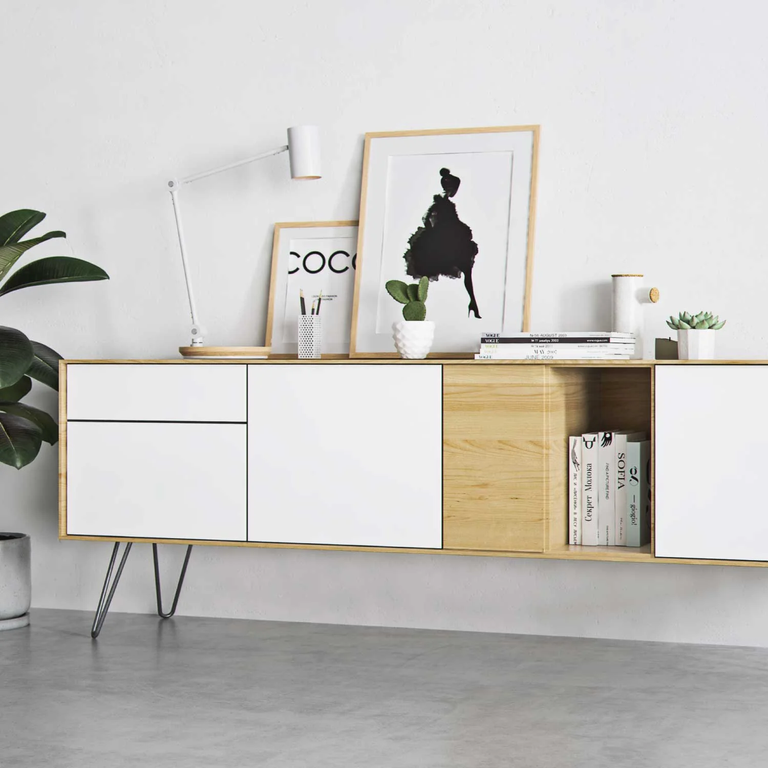 25cm Hairpin Legs - Low Coffee Table - Image 49
