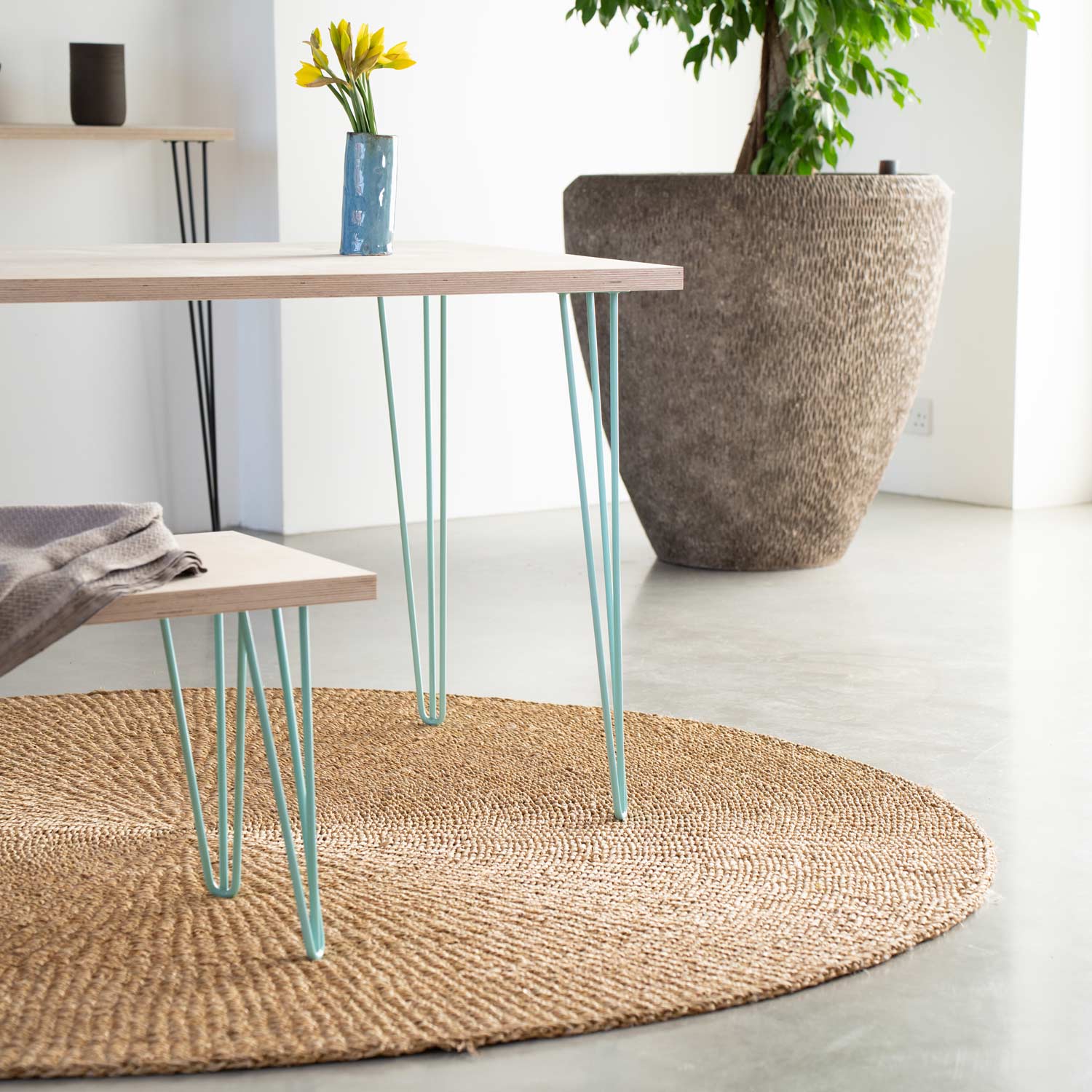 40cm Hairpin Legs - Bench - Image 68