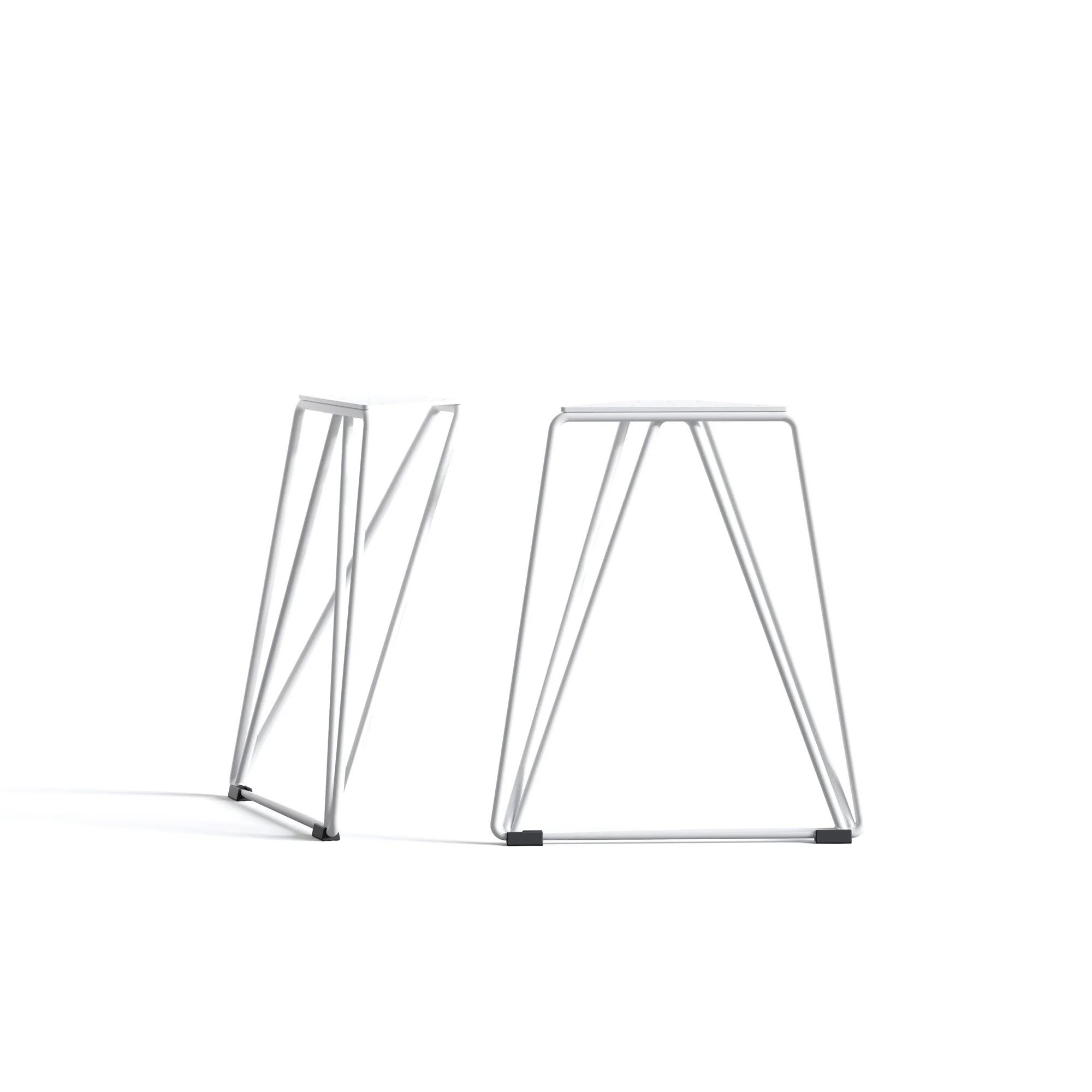 Hairpin Wireframe Legs | 40cm Bench - Image 9