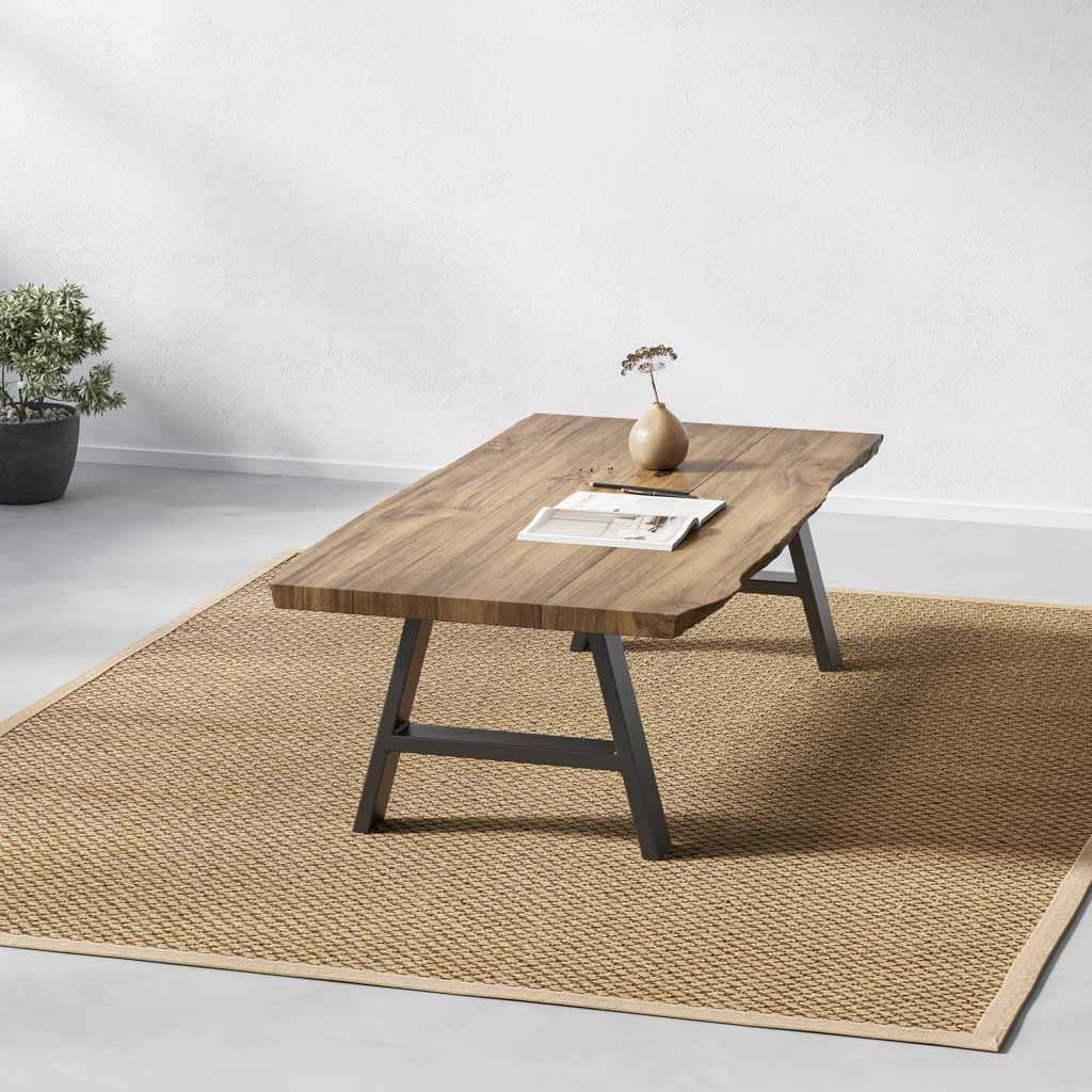 A-Frame Industrial legs | 35cm Coffee Table - Image 11
