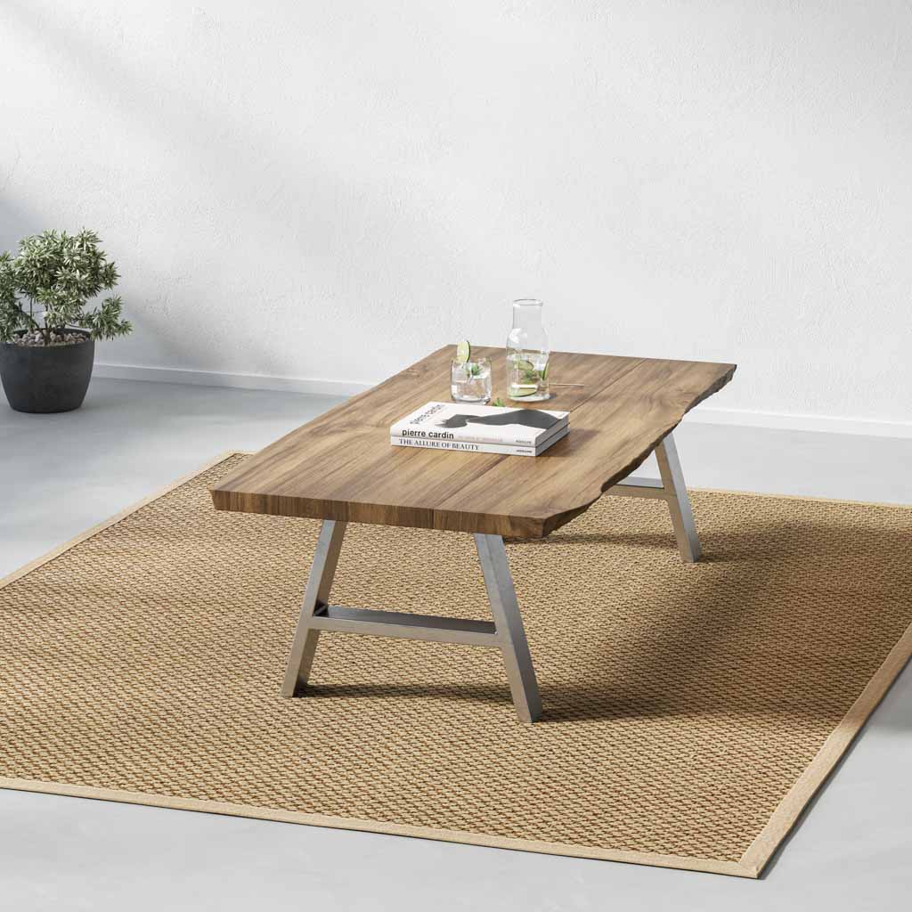 A-Frame Industrial legs | 35cm Coffee Table - Image 2