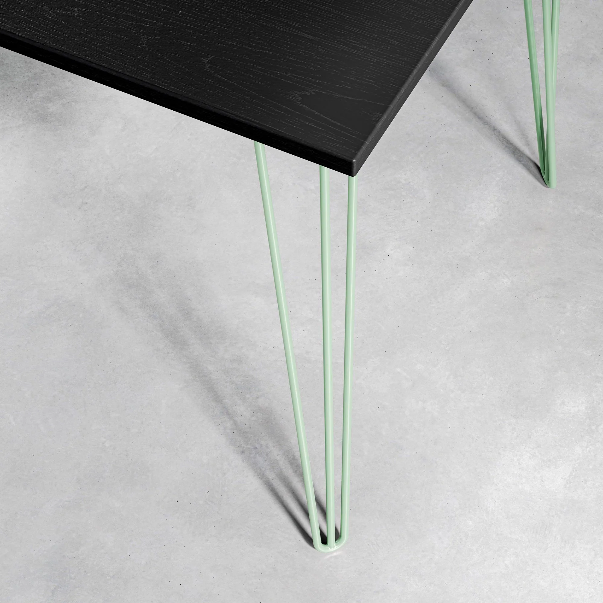Black Ash Hairpin Table - Image 16