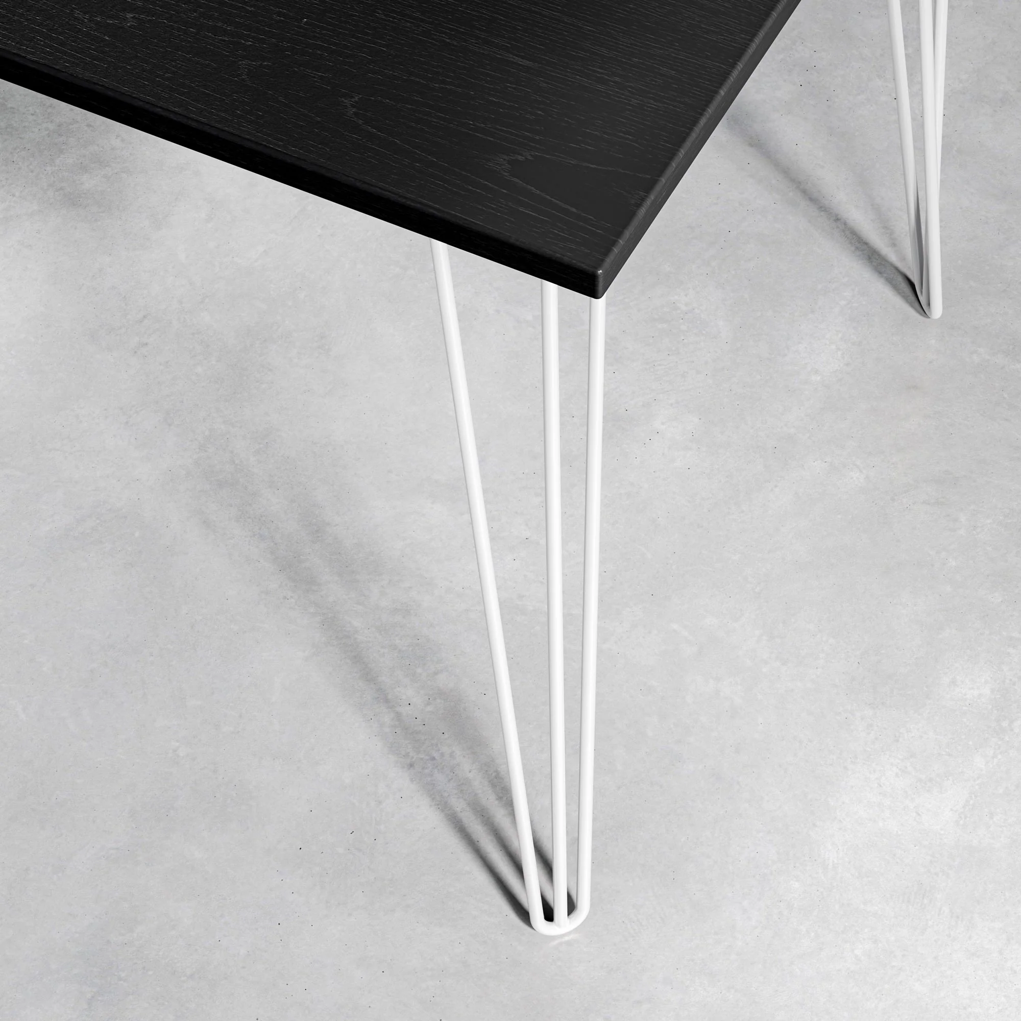 Black Ash Hairpin Table - Image 22
