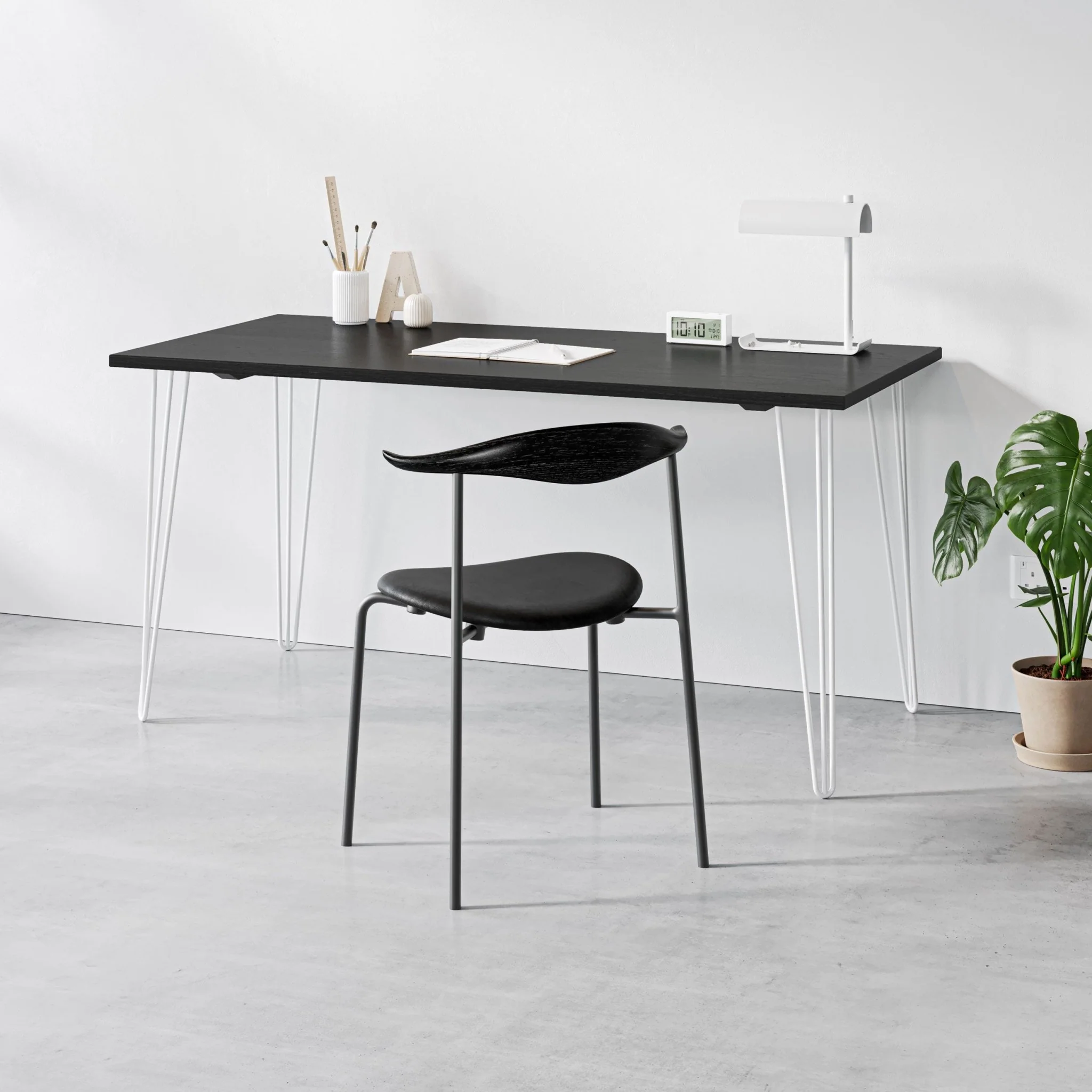 Black Ash Hairpin Table - Image 23