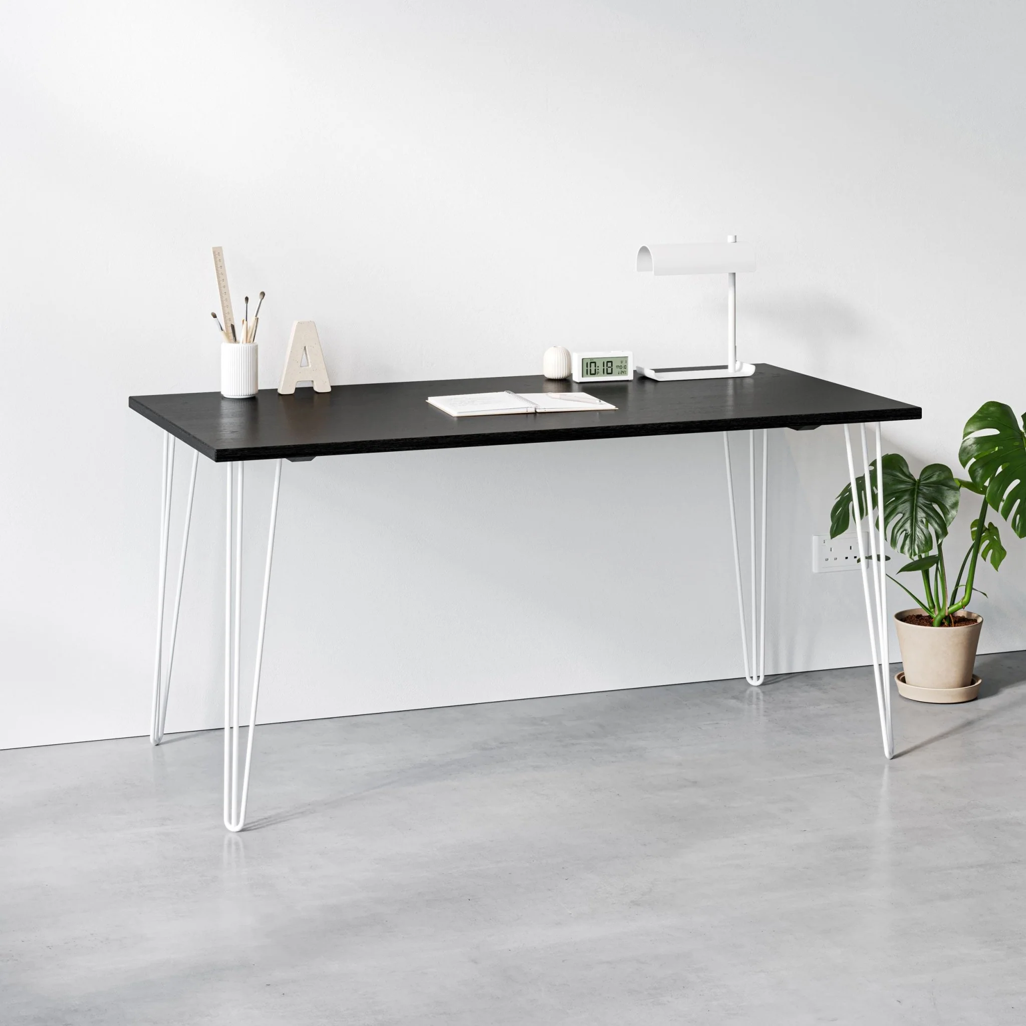 Black Ash Hairpin Table - Image 24