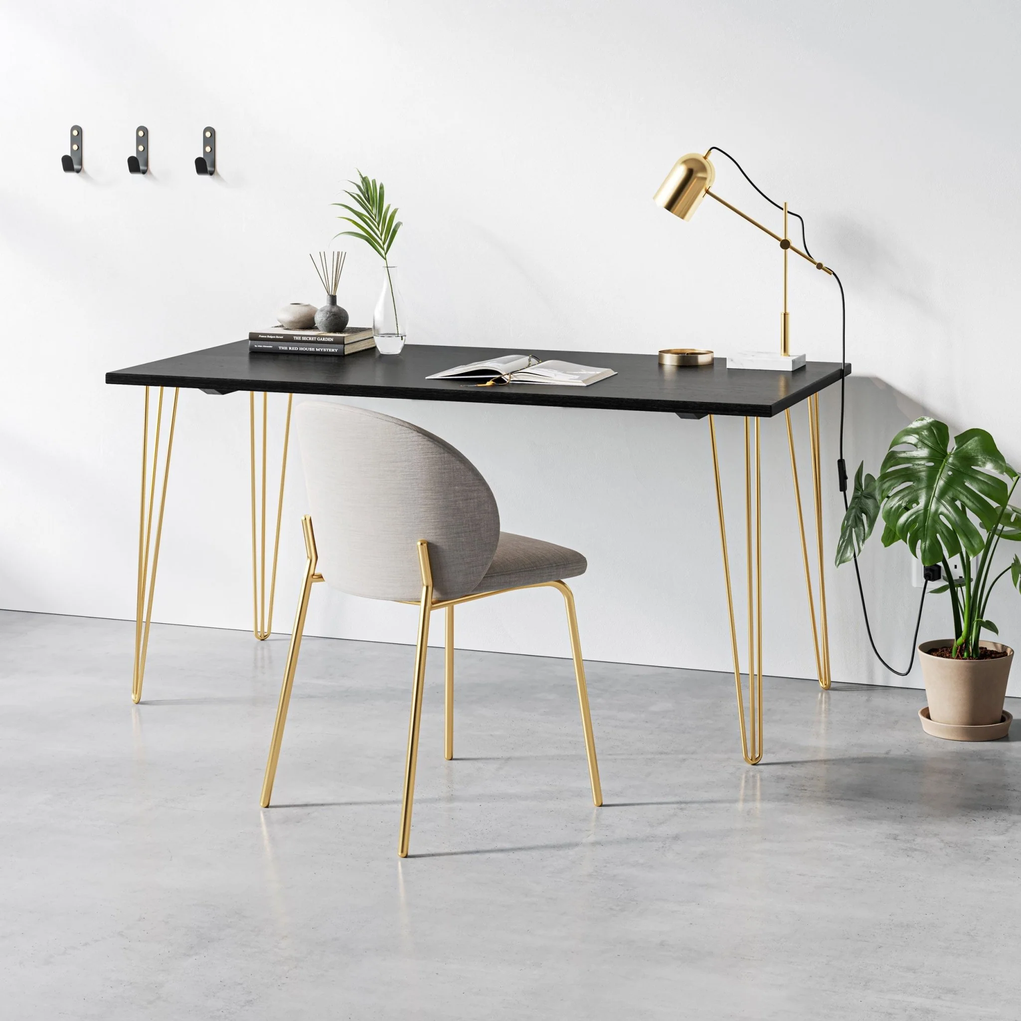 Black Ash Hairpin Table - Image 38