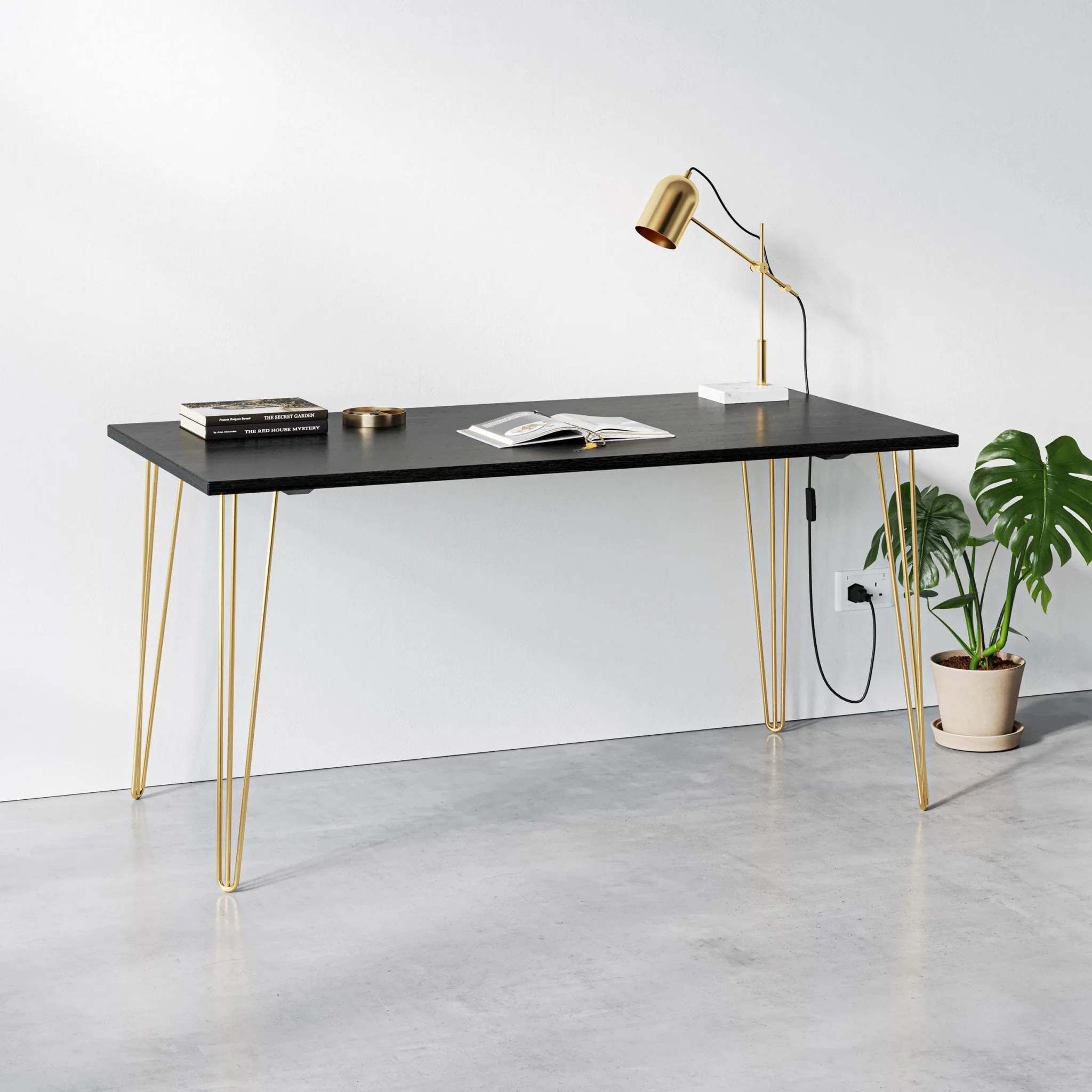 Black Ash Hairpin Table - Image 39