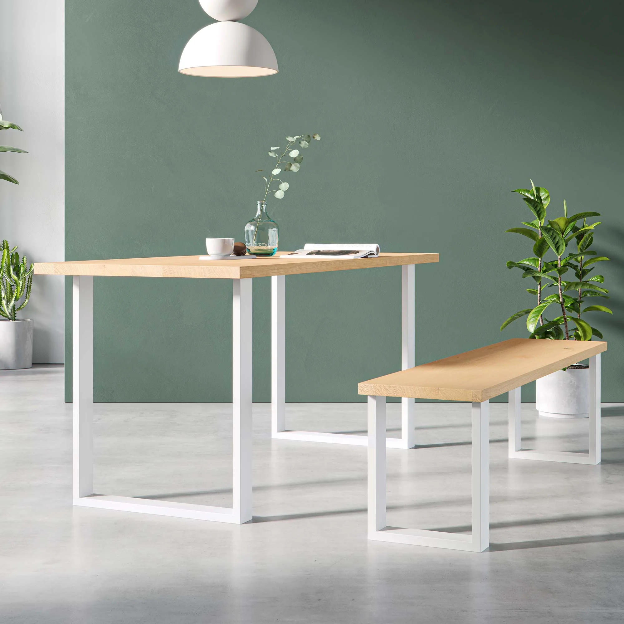 Square Industrial Legs | 71cm Table - Image 17