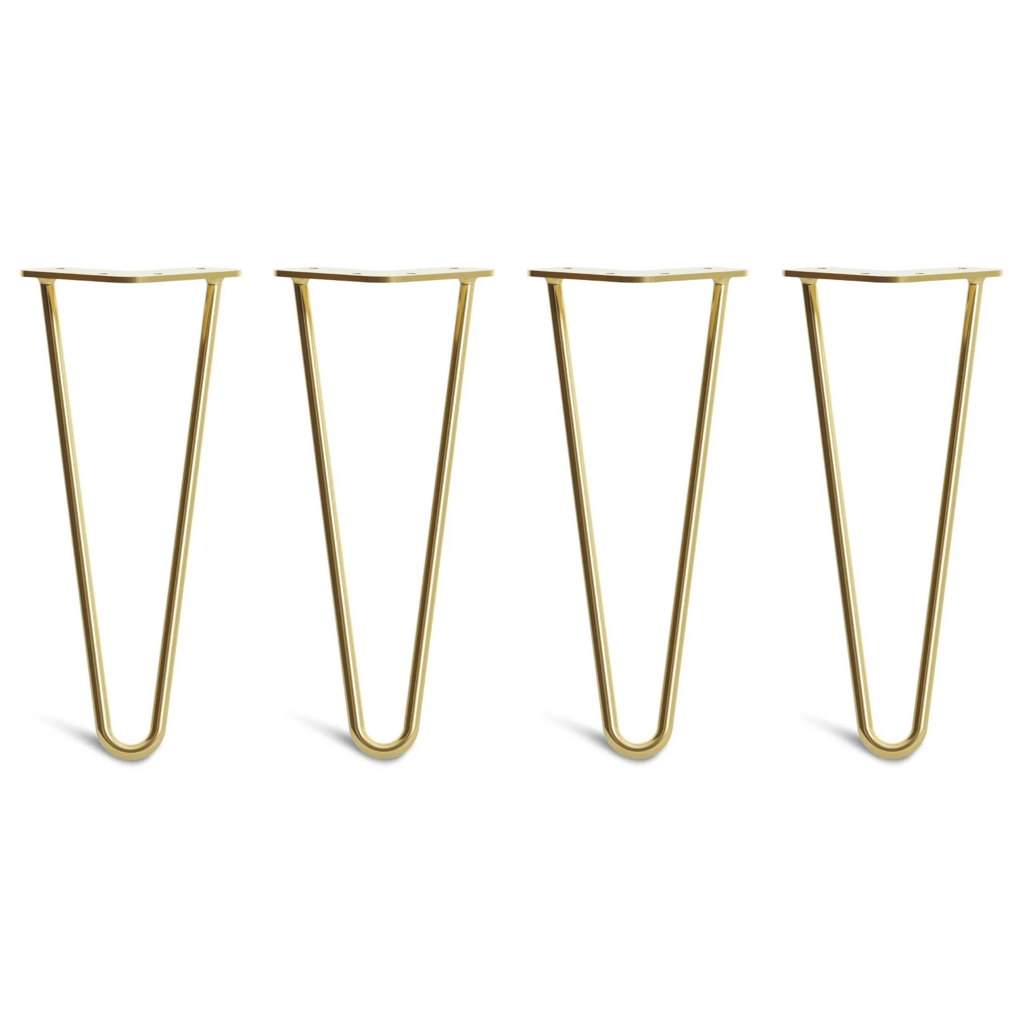 Satin Brass Hairpin Legs - Image 10