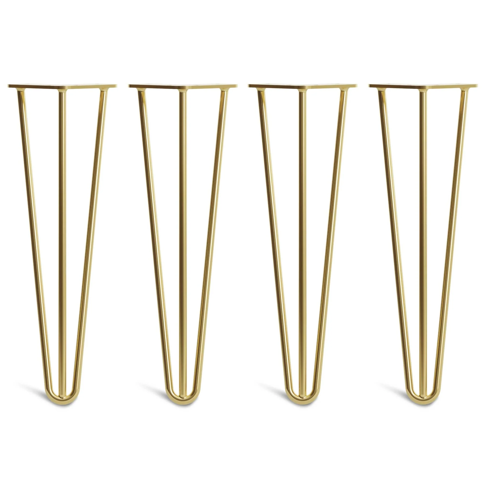 Satin Brass Hairpin Legs - Image 14