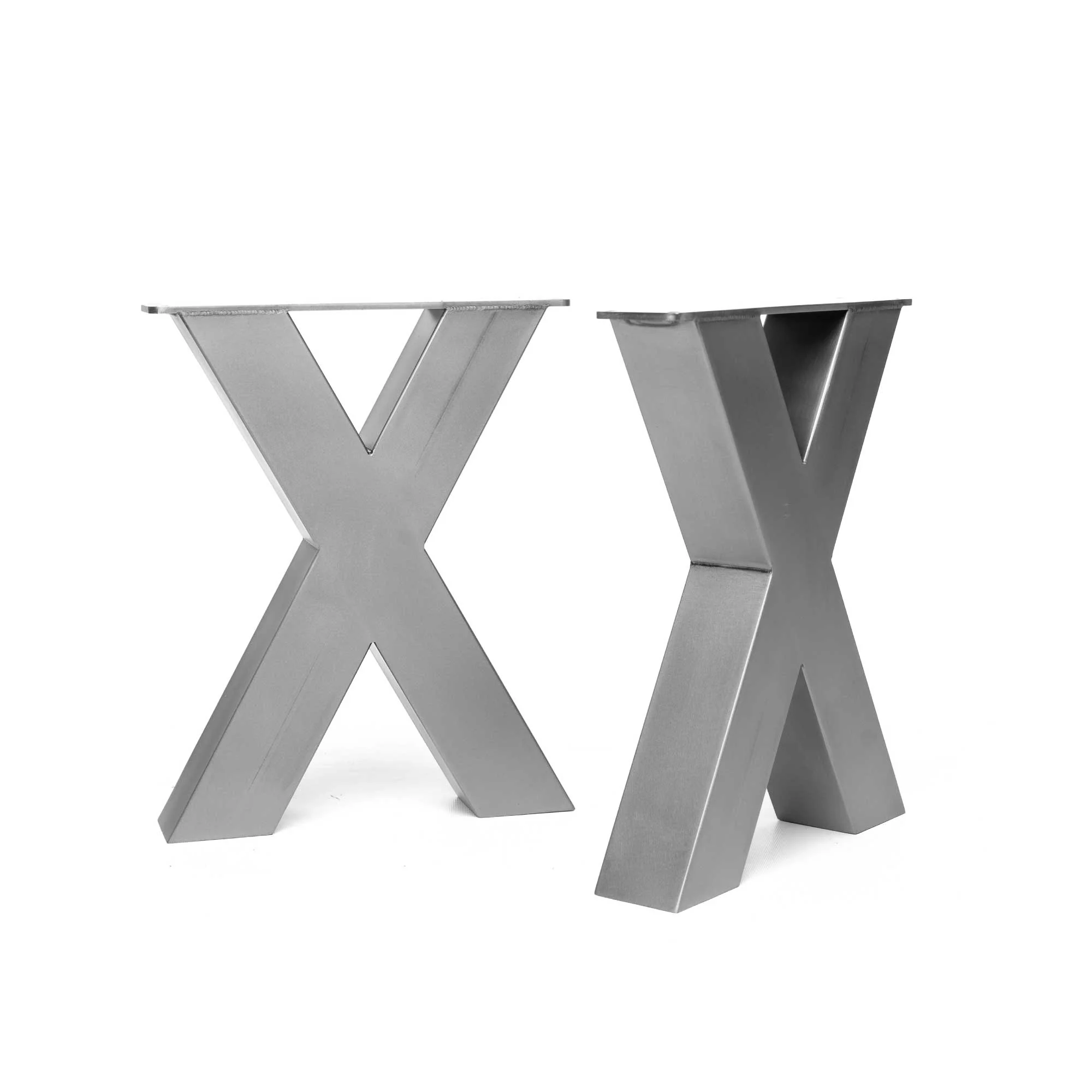 Chunky X-Frame Industrial Legs | 40cm Bench - Image 7