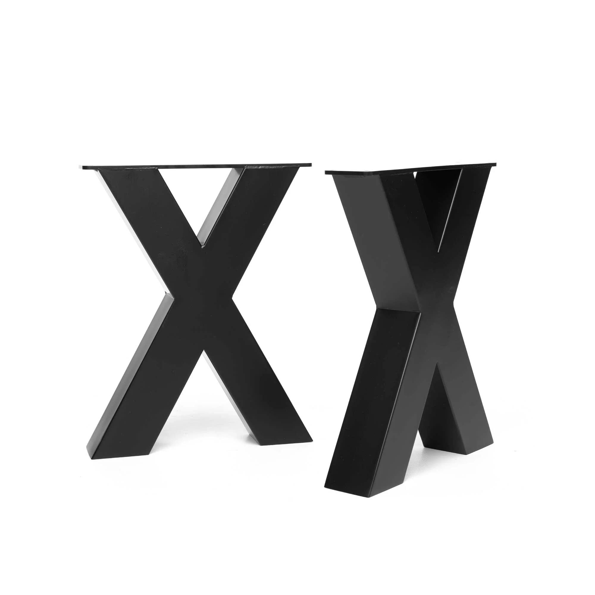 Chunky X-Frame Industrial Legs | 40cm Bench - Image 8