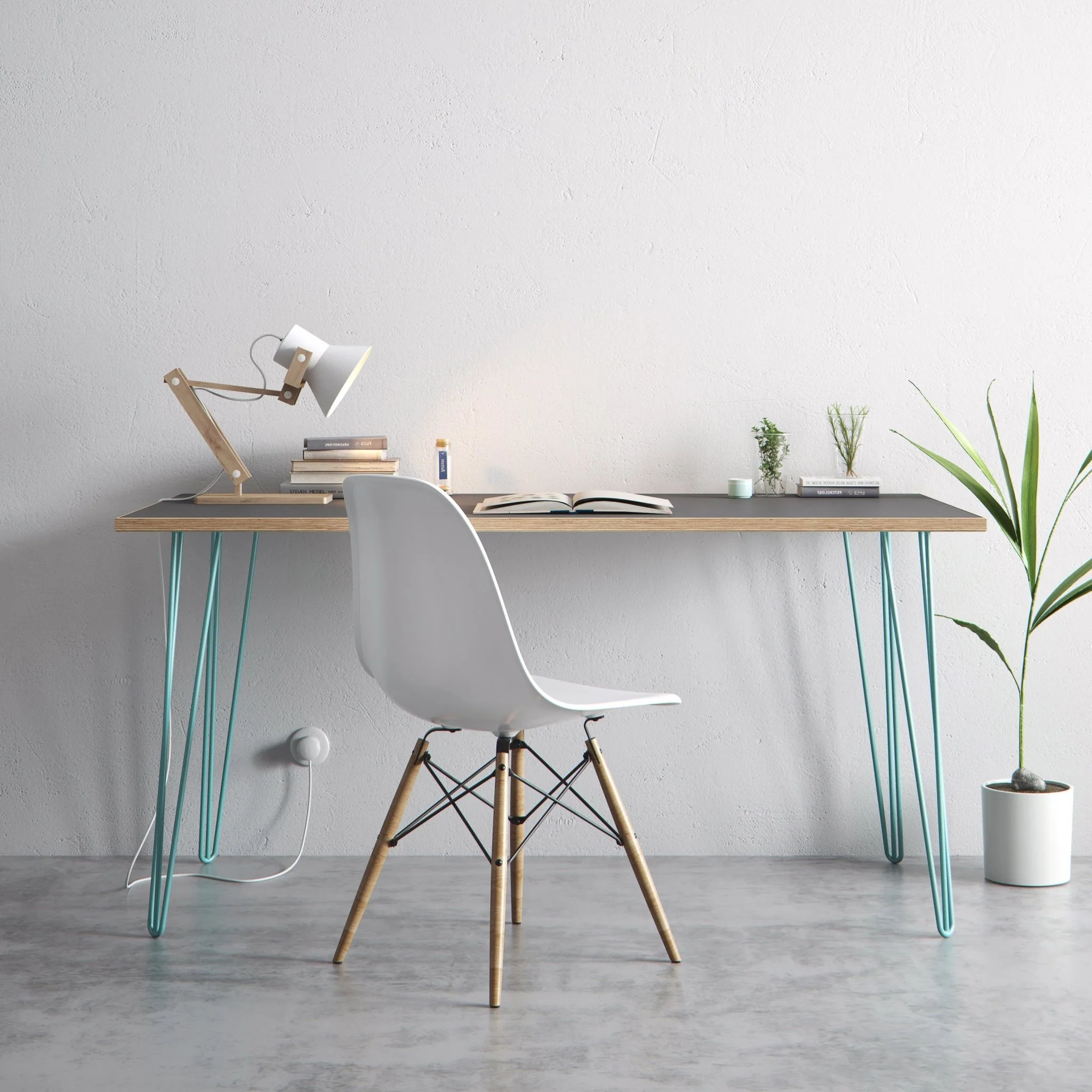 Duck Egg Blue Hairpin Legs - Image 3
