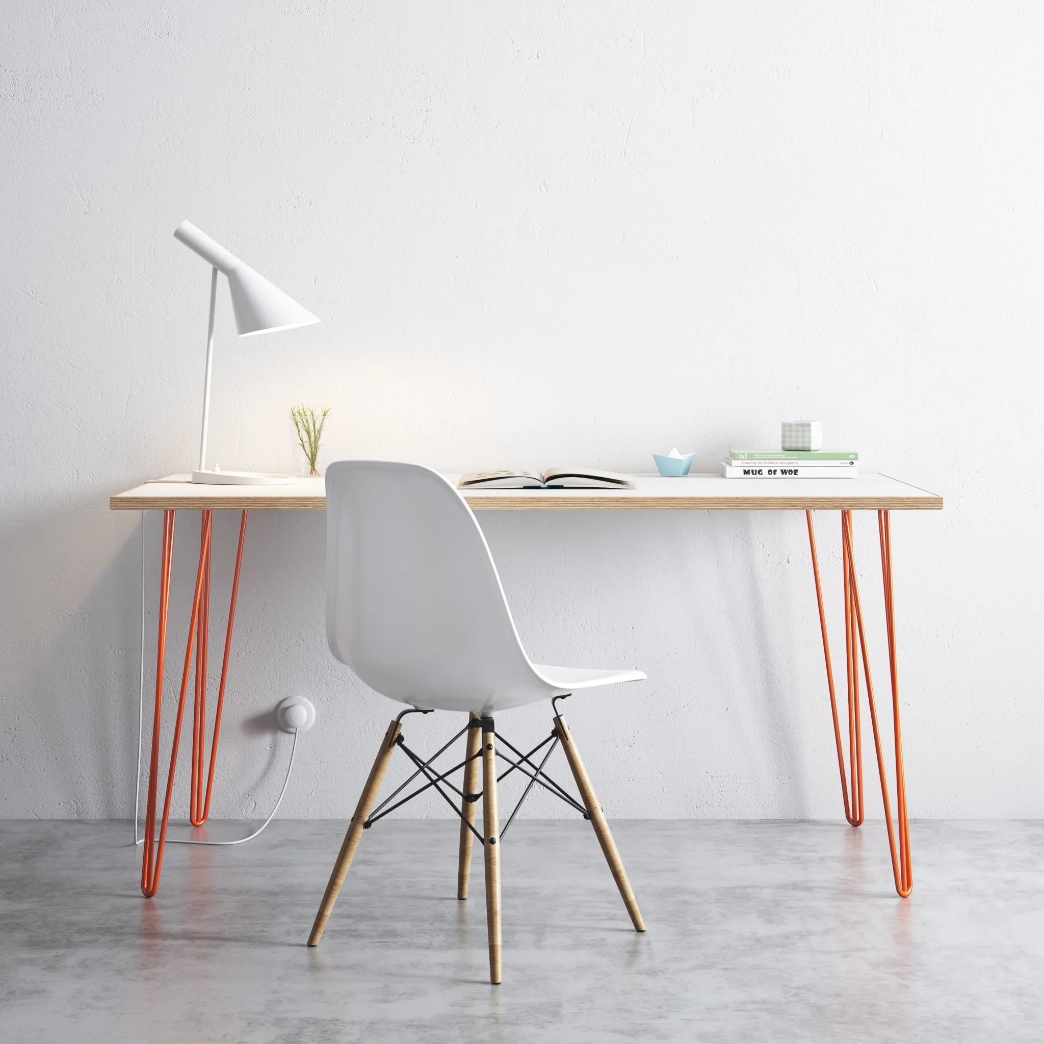 Hairpin Table (White) - Image 11