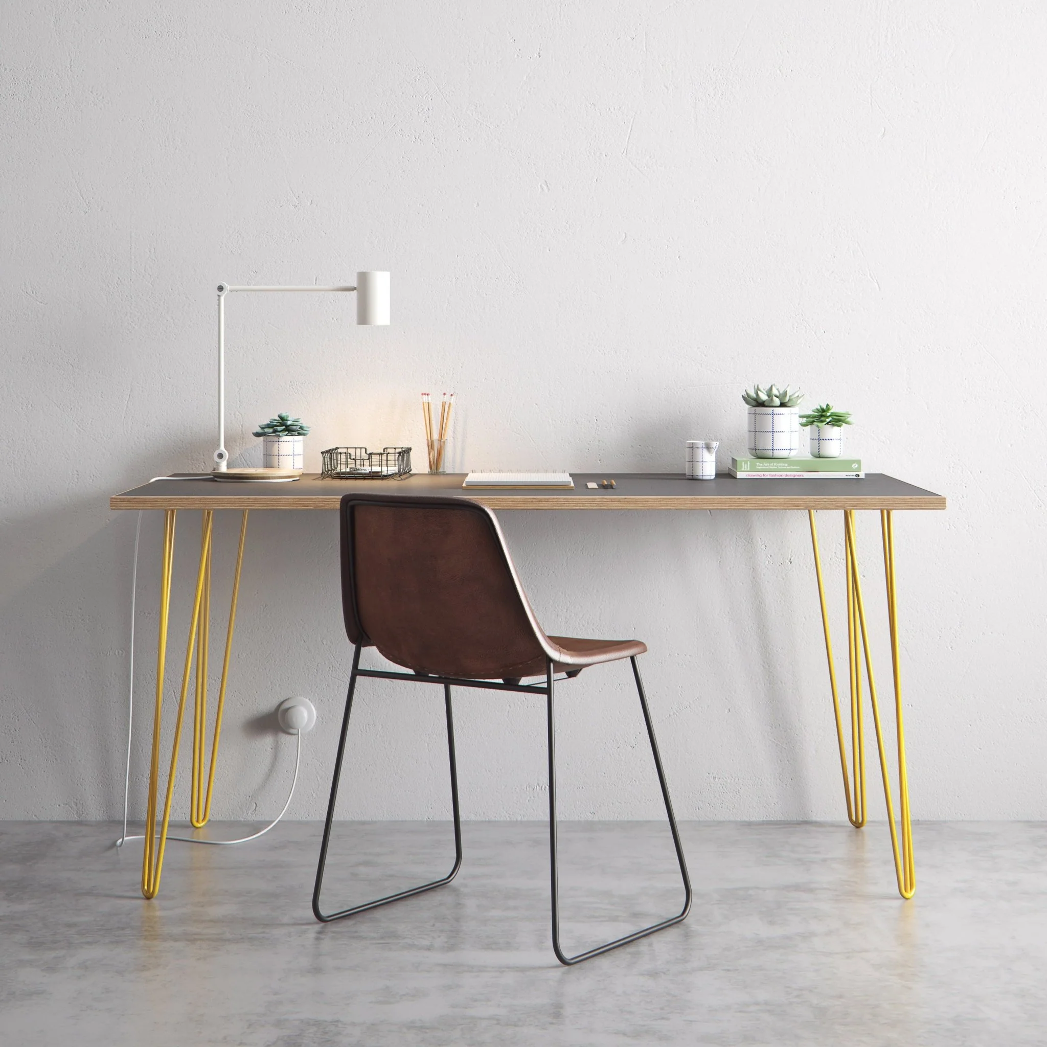 Hairpin Table (Grey) - Image 3