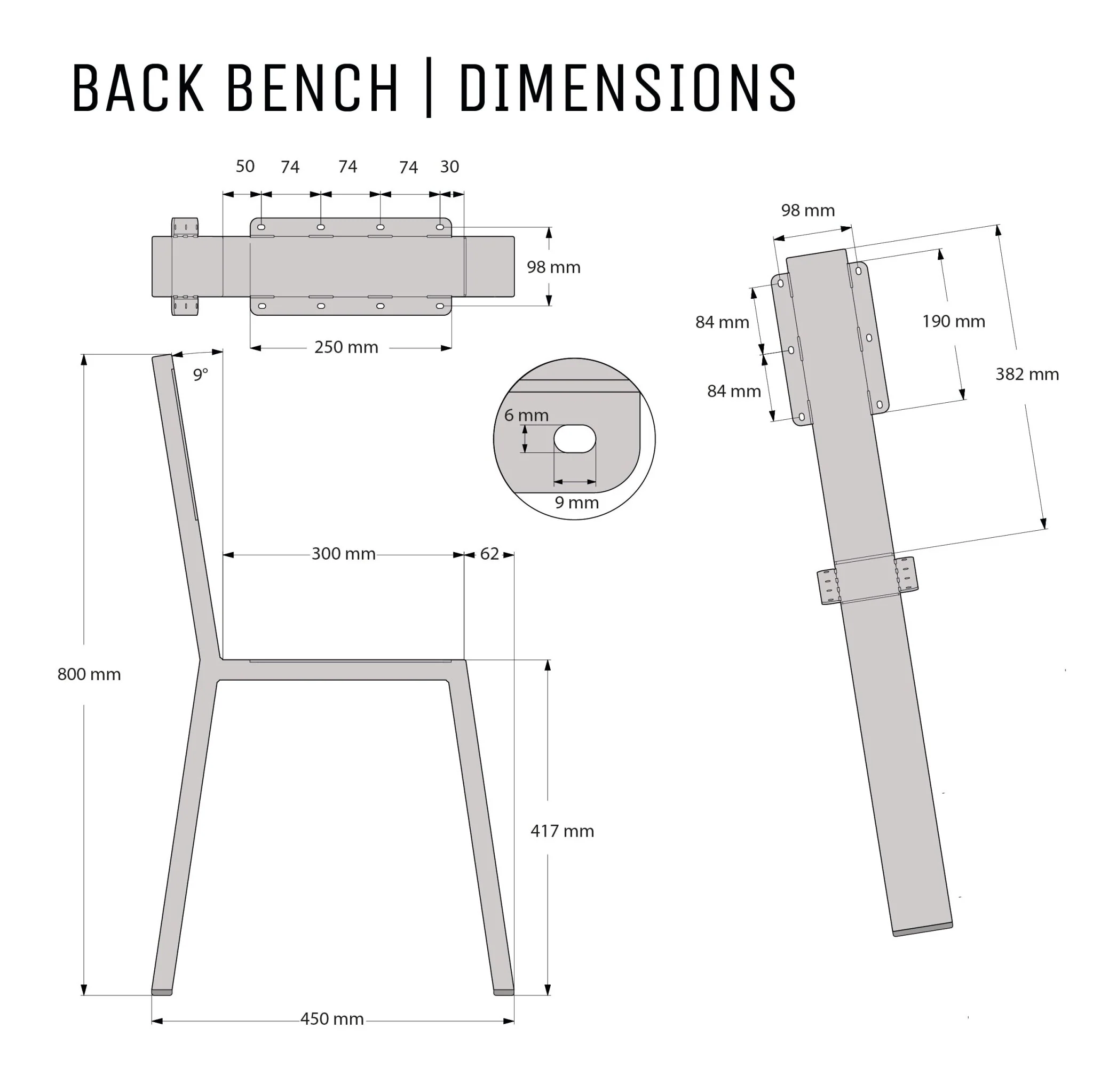 Industrial Back Bench - Image 4