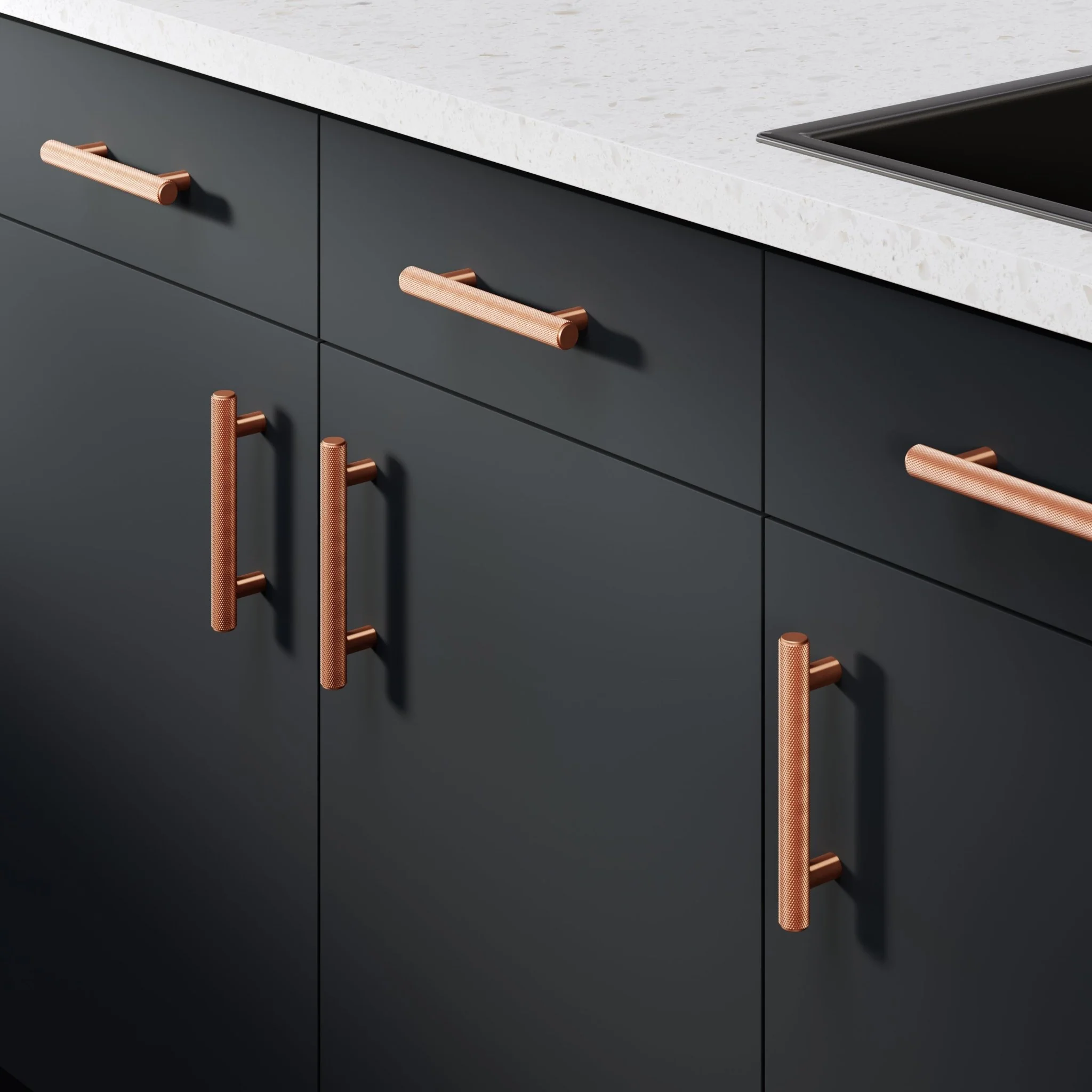 Knurl 15mm Pull Handle - Image 32