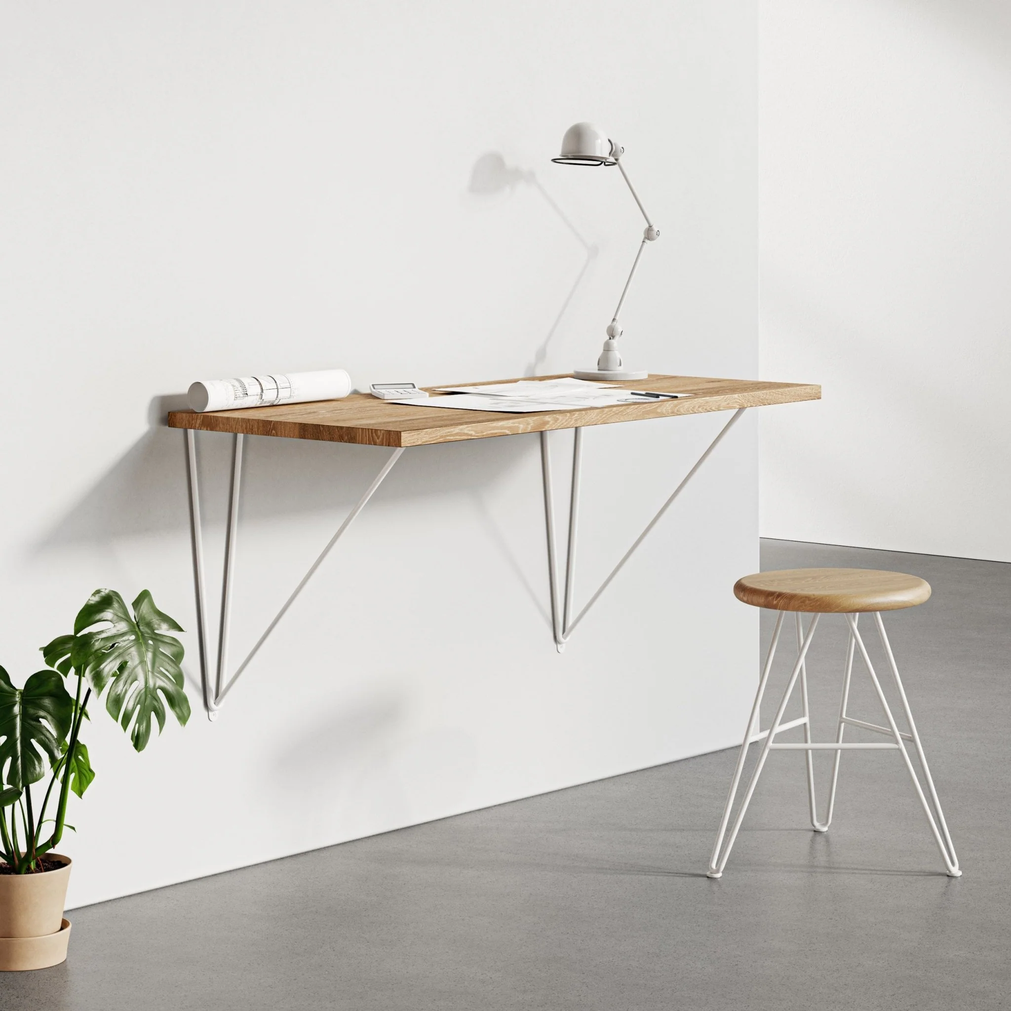 Prism Wall Desk Brackets - Image 7