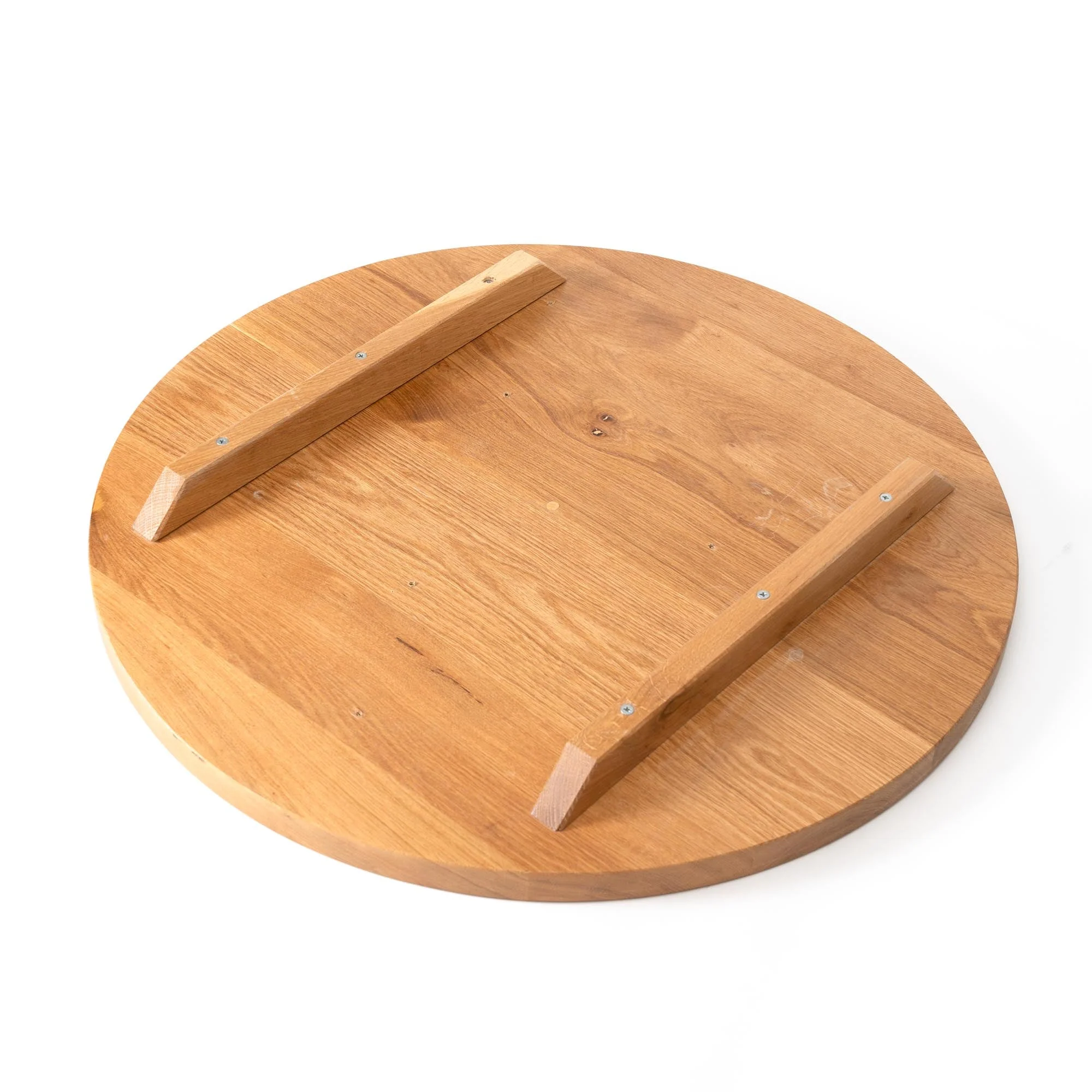 Round Solid Oak Table Top - Image 3