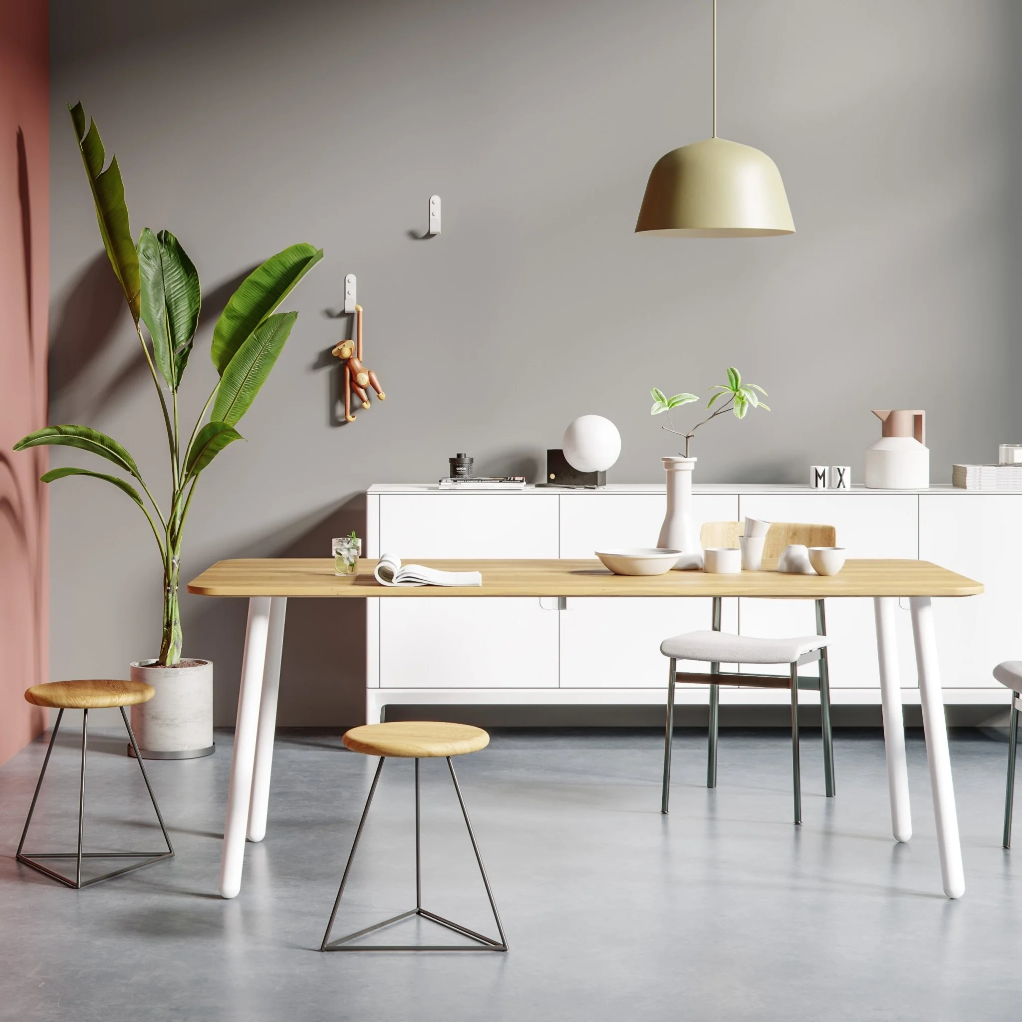 Single Pin Round Legs | 71cm Table - Image 9