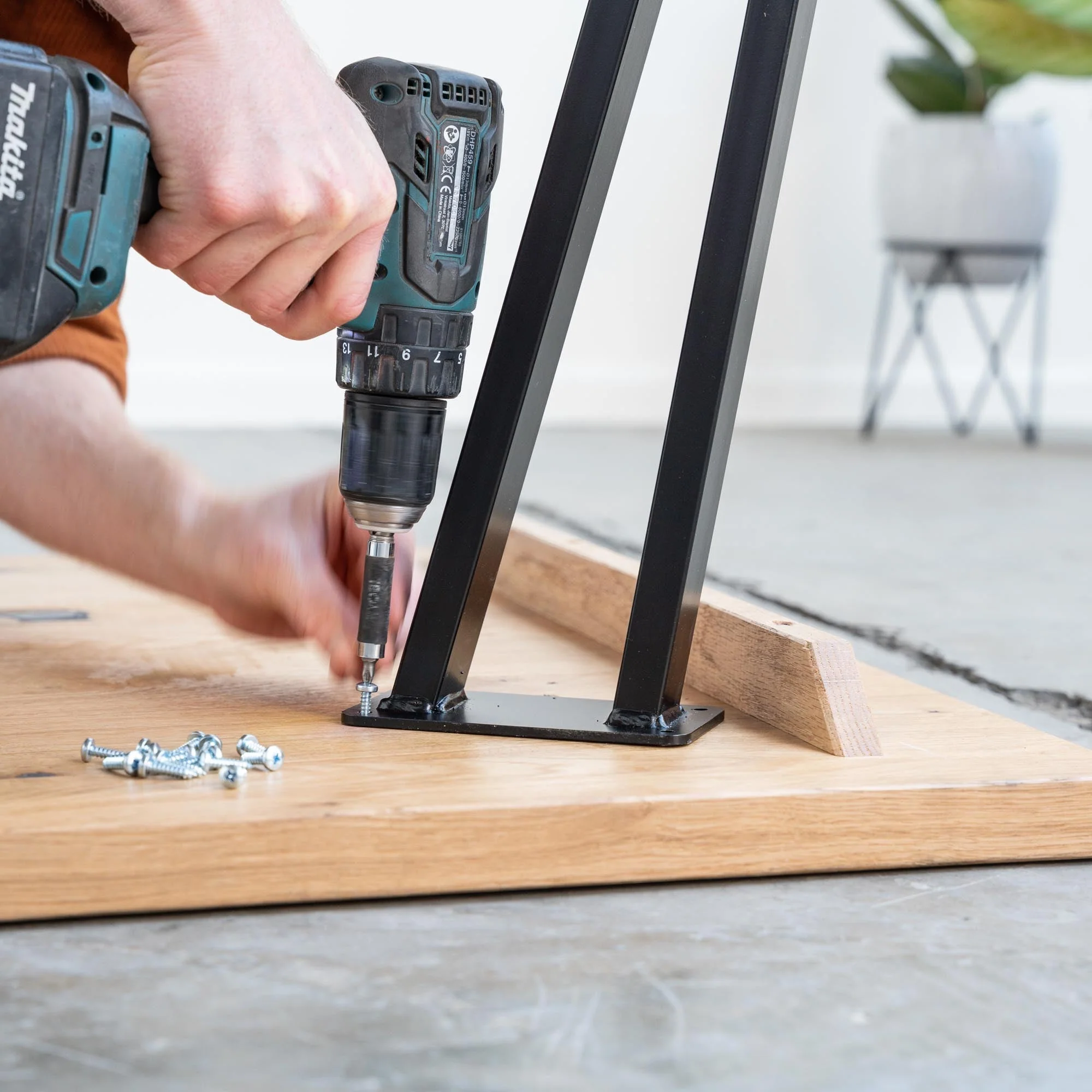 Solid Oak Table Top - Image 3