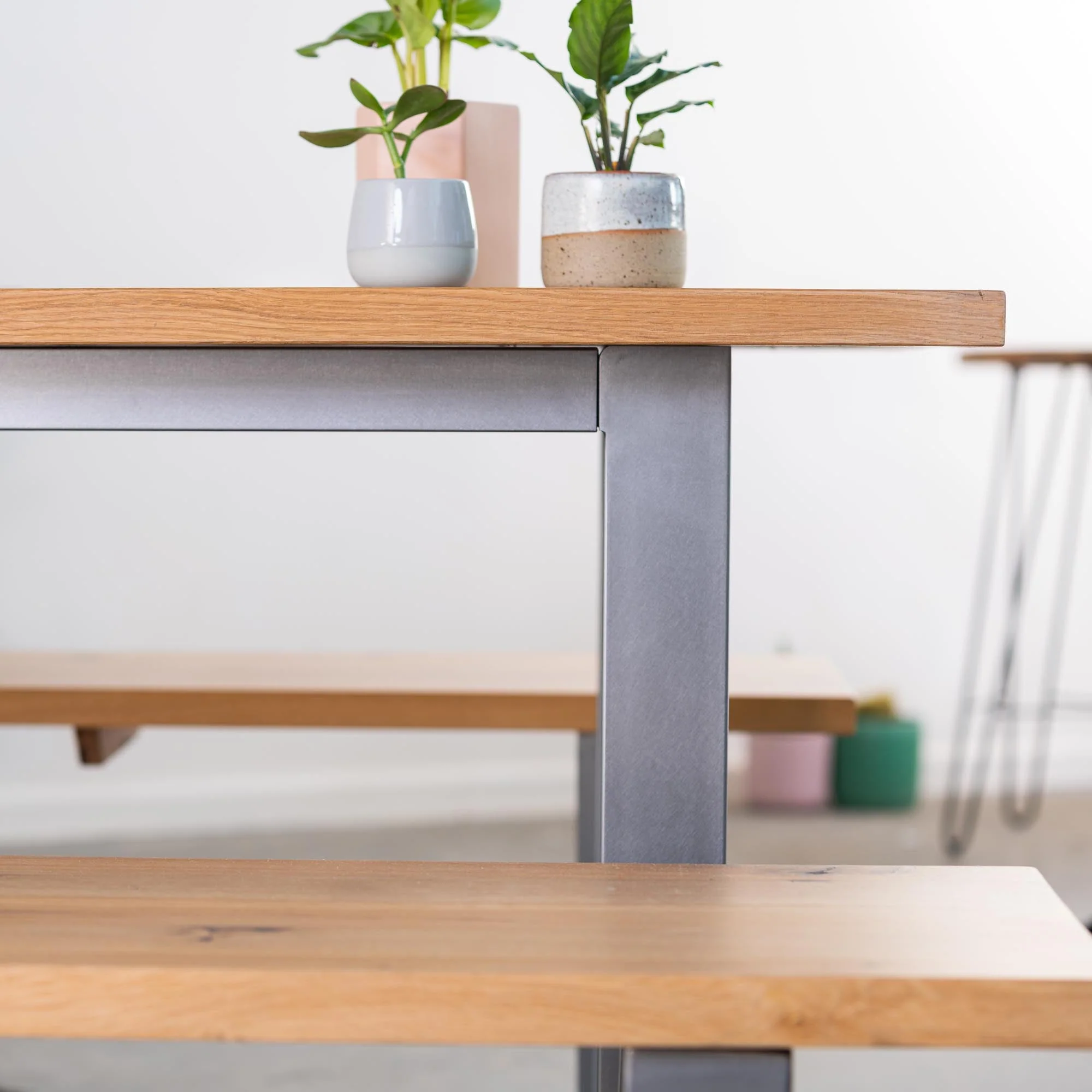 Solid Oak Table Top - Image 4