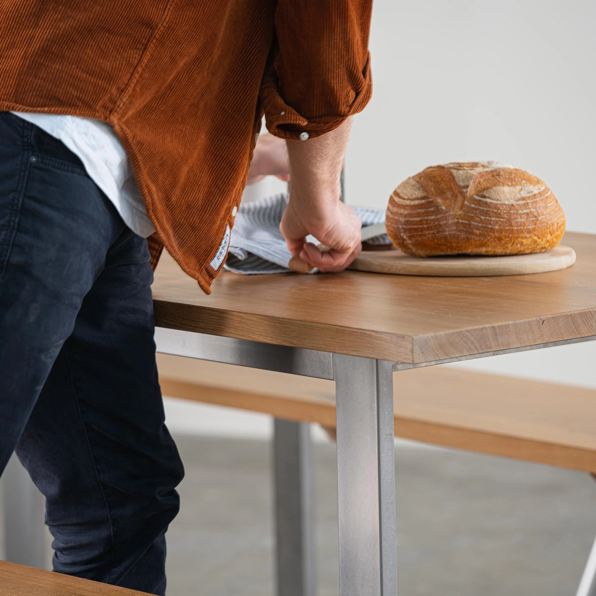 Solid Oak Table Top - Image 5