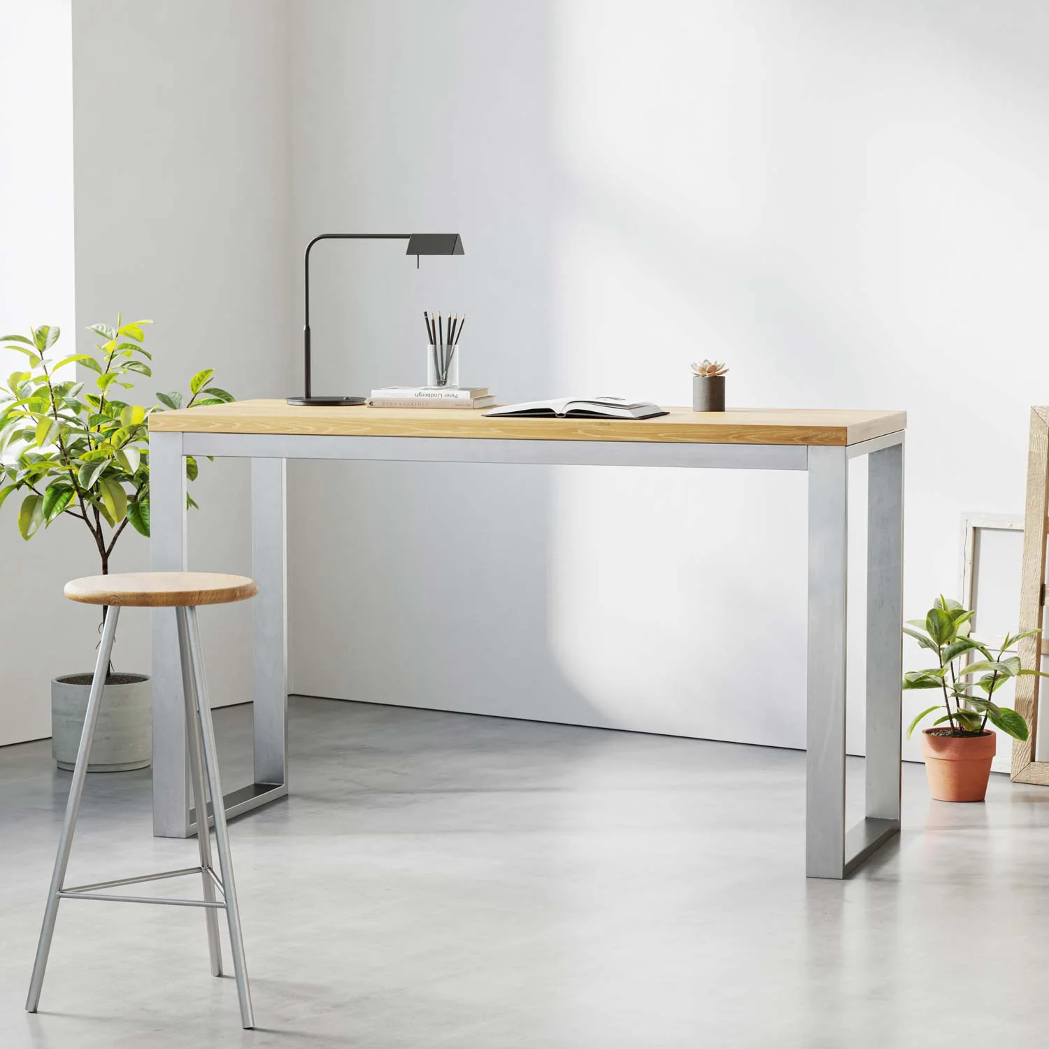 Square Industrial Frame | 86cm Counter - Image 21