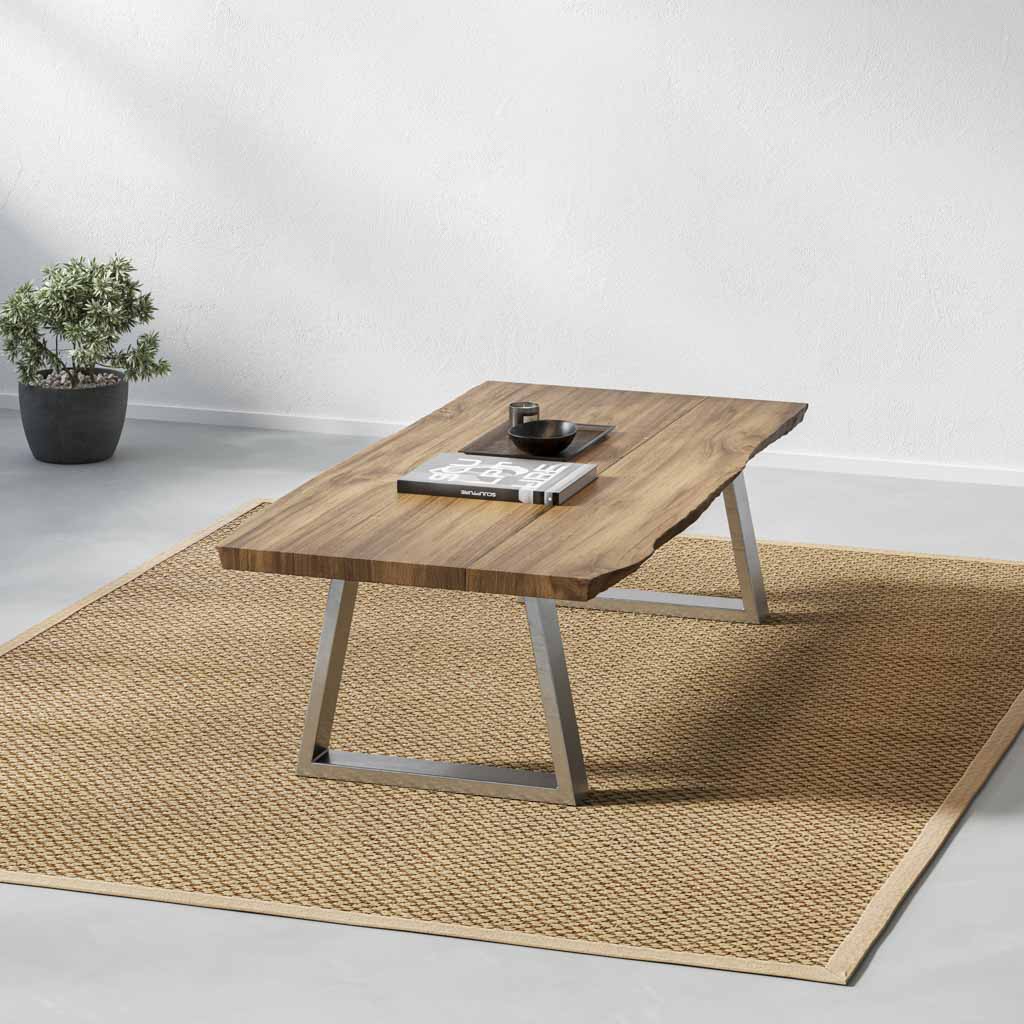 Trapezium Industrial Legs | 35cm Coffee Table - Image 10