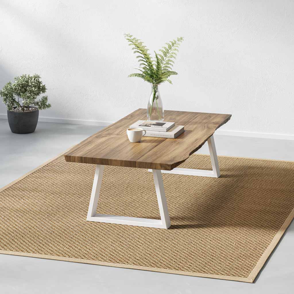 Trapezium Industrial Legs | 35cm Coffee Table - Image 13