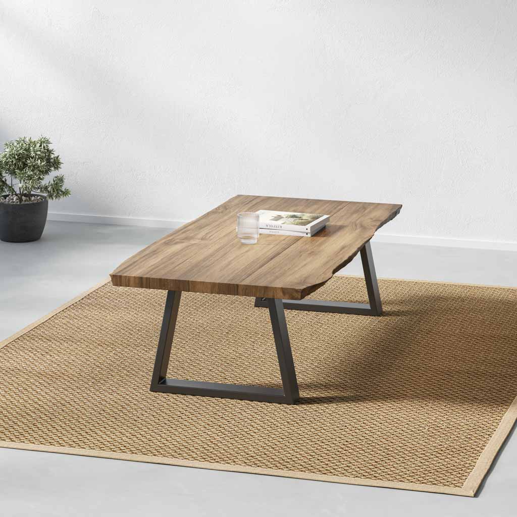 Trapezium Industrial Legs | 35cm Coffee Table - Image 7