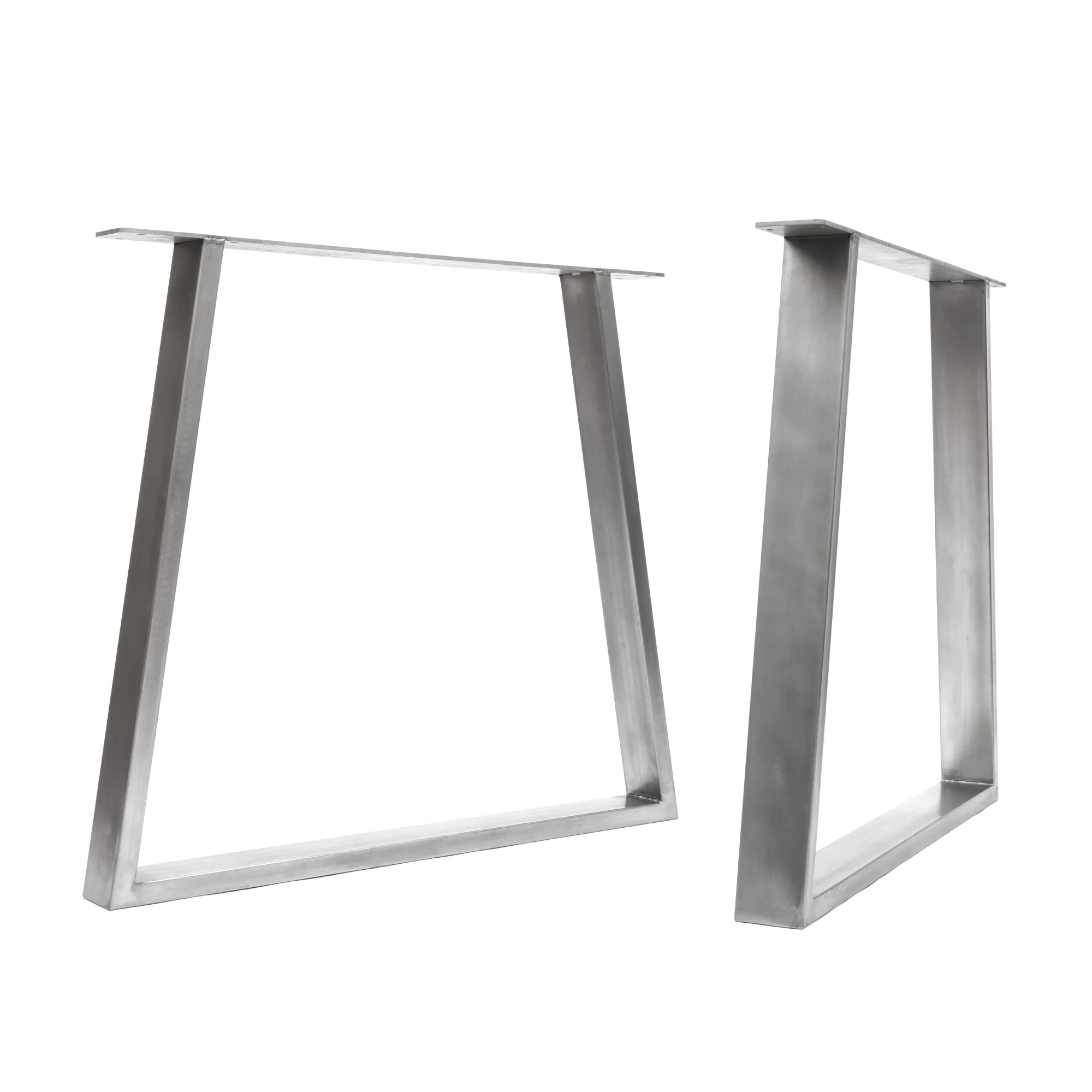 Trapezium Industrial Legs | 71cm Table Wide - Image 4