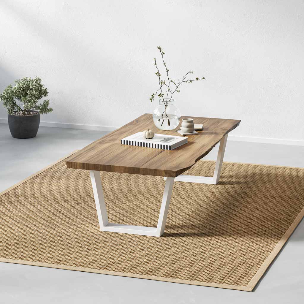 V-Frame Industrial legs | 35cm Coffee Table - Image 13