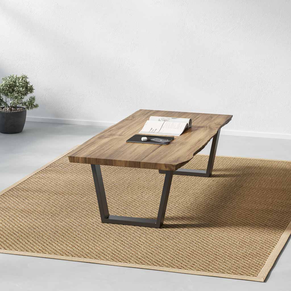 V-Frame Industrial legs | 35cm Coffee Table - Image 7