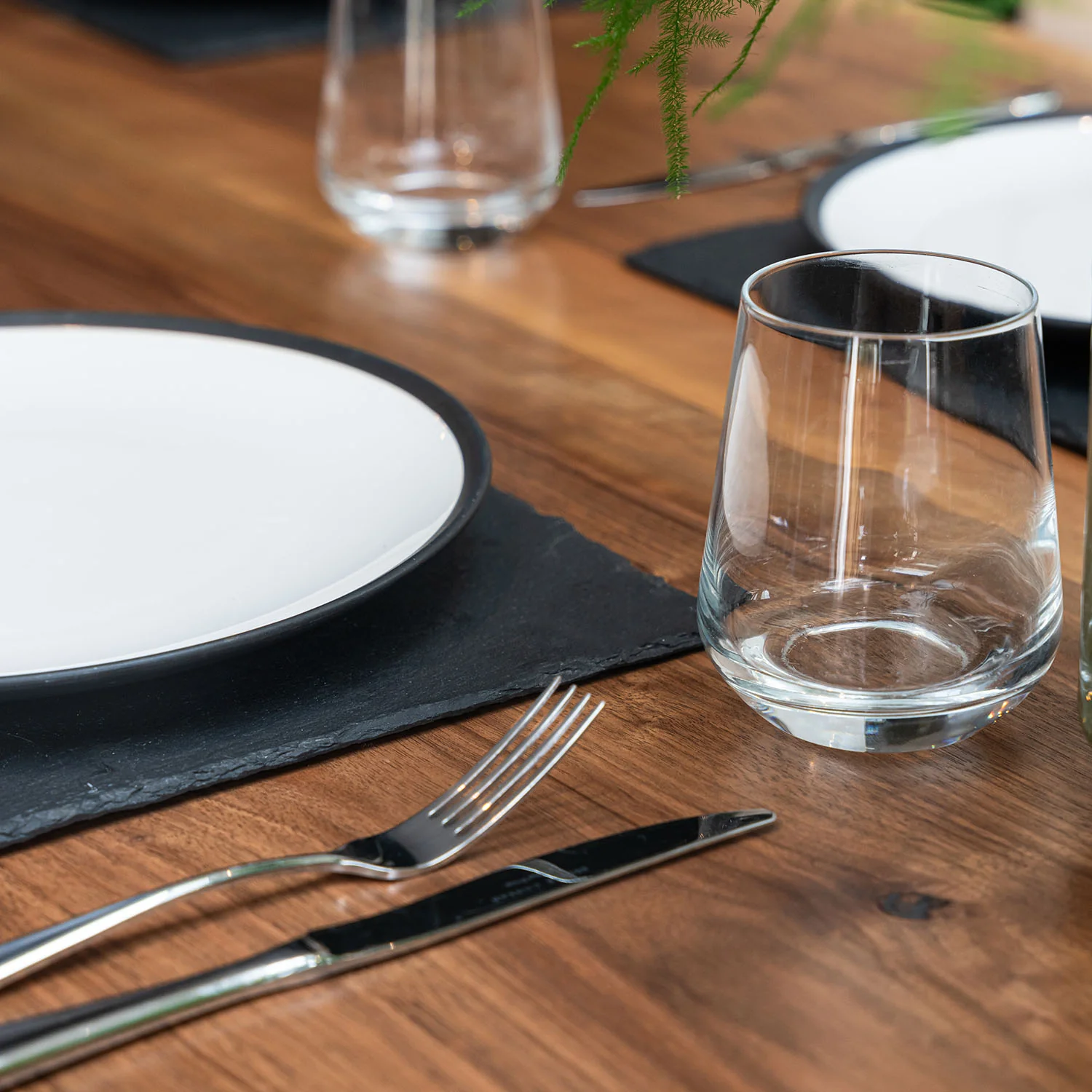 Walnut Live Edge Dining Table - Image 6