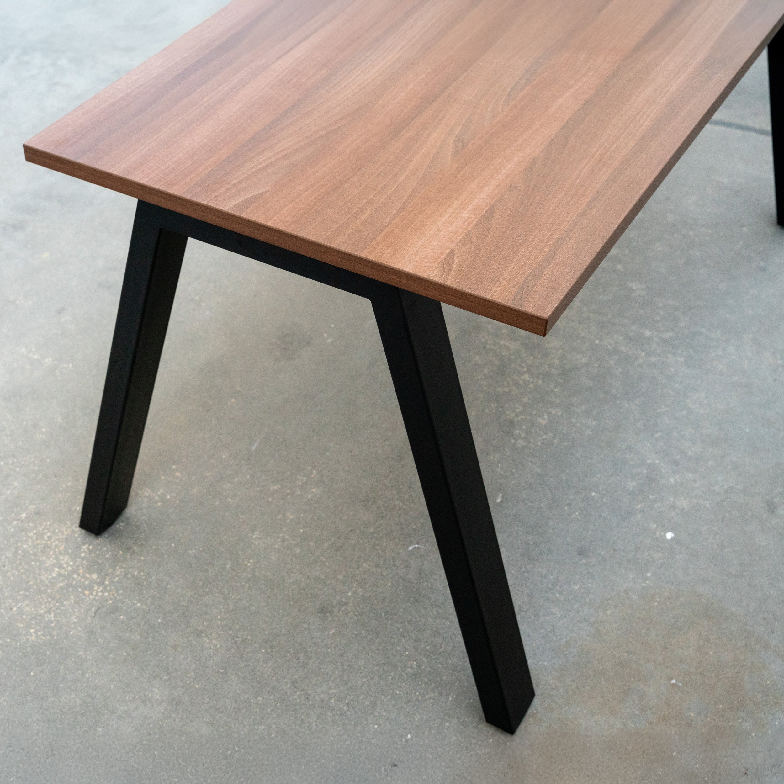 Walnut Melamine Laminate Desk Top - Image 3