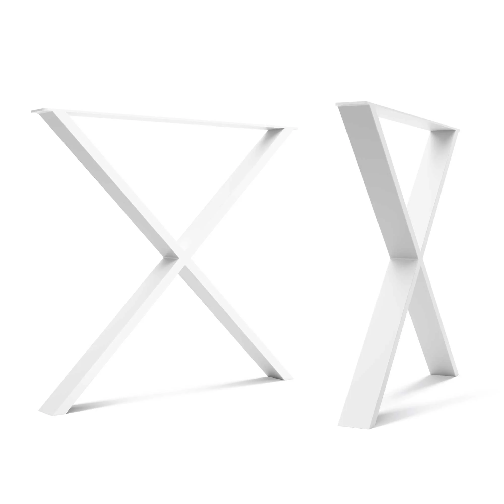 X-Frame Industrial legs | 71cm Table Wide - Image 12