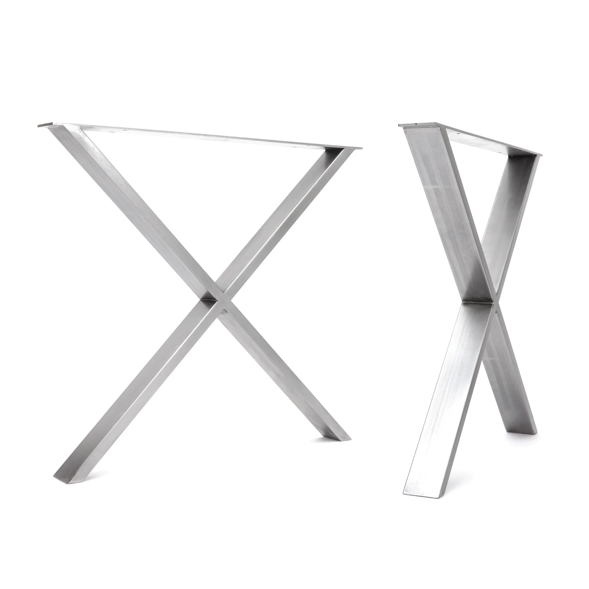 X-Frame Industrial legs | 71cm Table Wide - Image 6