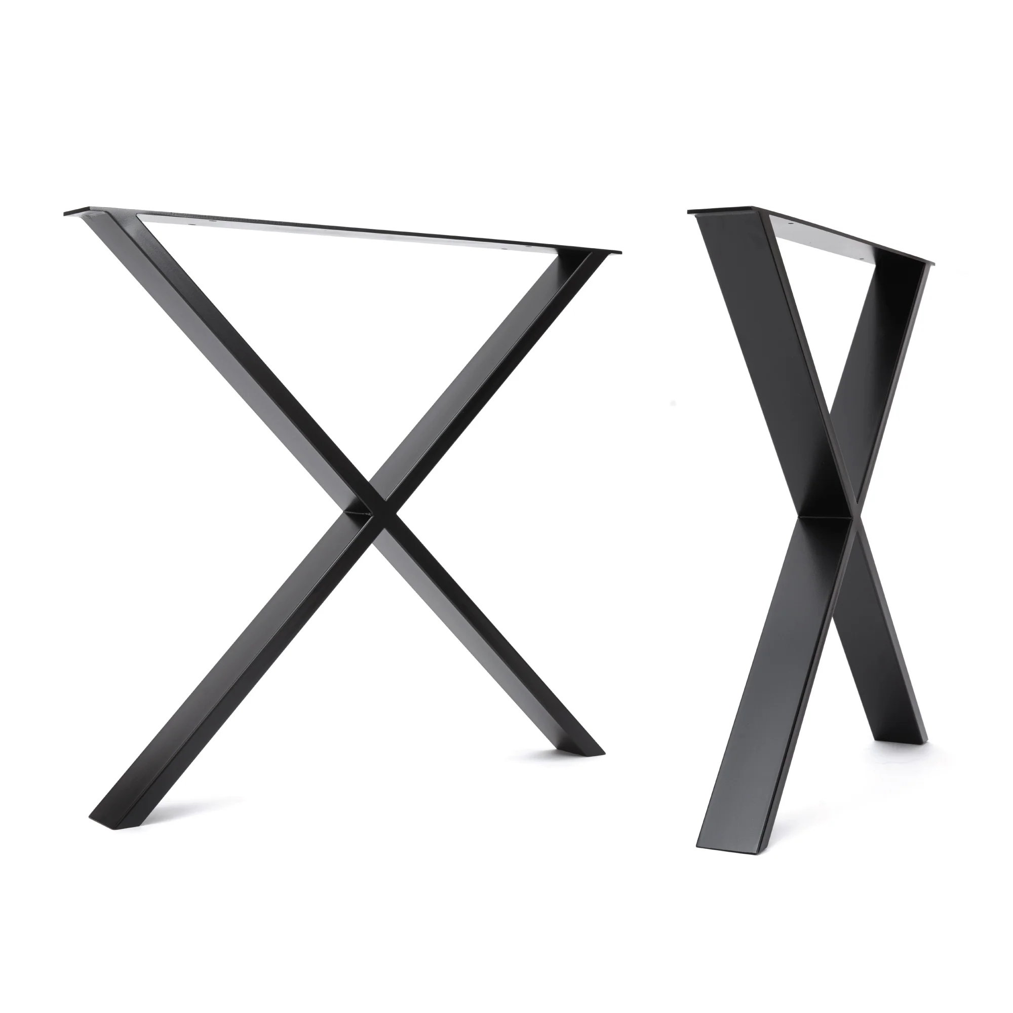 X-Frame Industrial legs | 71cm Table Wide - Image 9